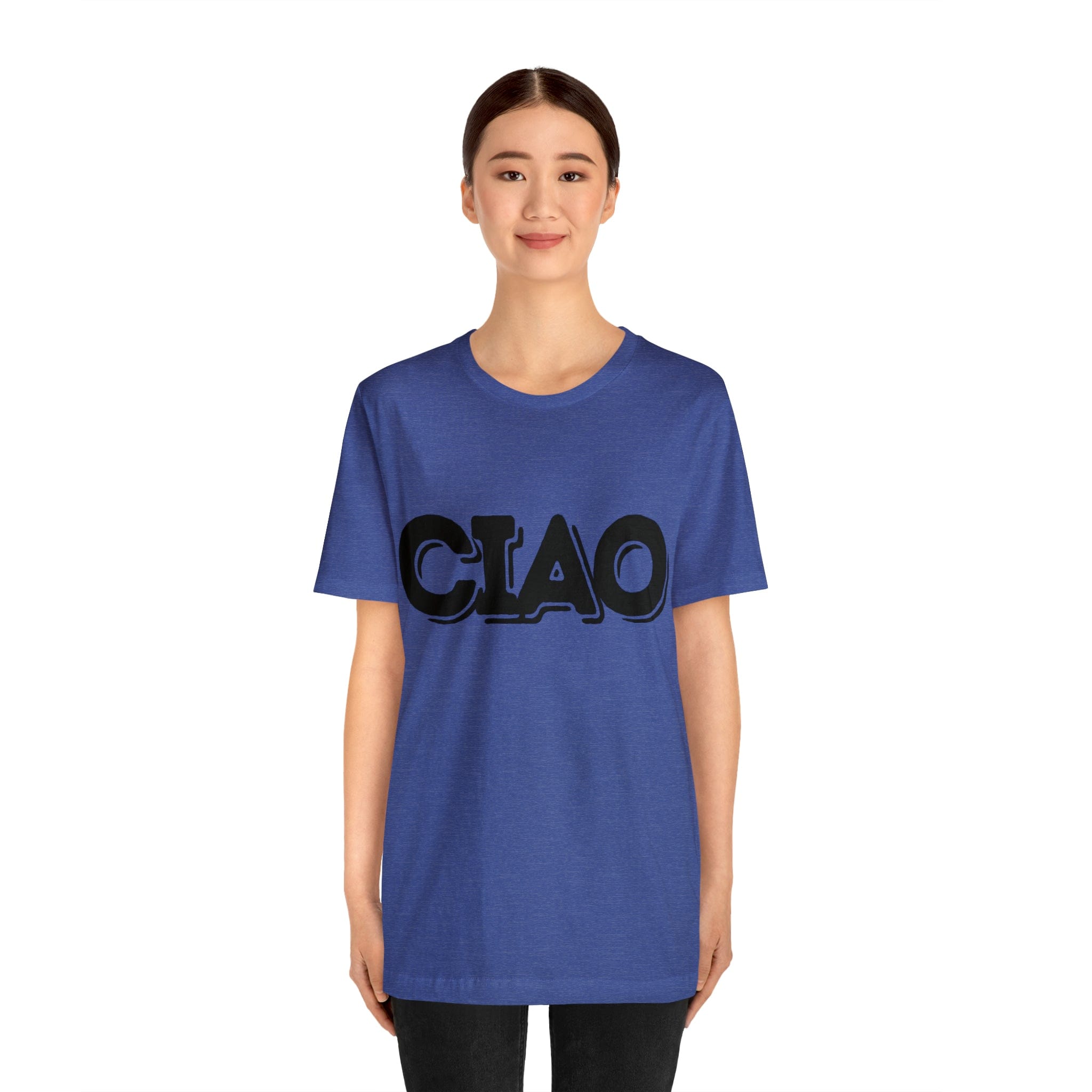Printify T-Shirt Ciao! Italian Unisex Jersey Short Sleeve Tee