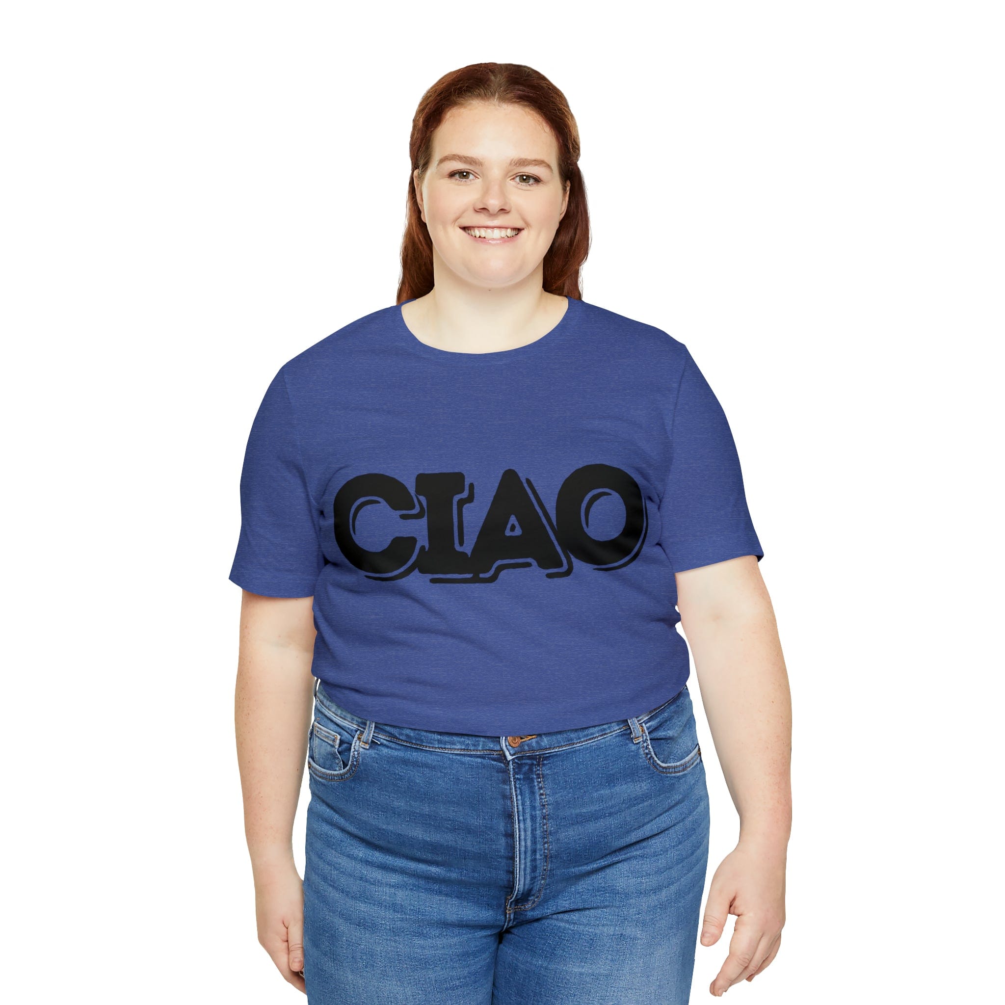 Printify T-Shirt Ciao! Italian Unisex Jersey Short Sleeve Tee