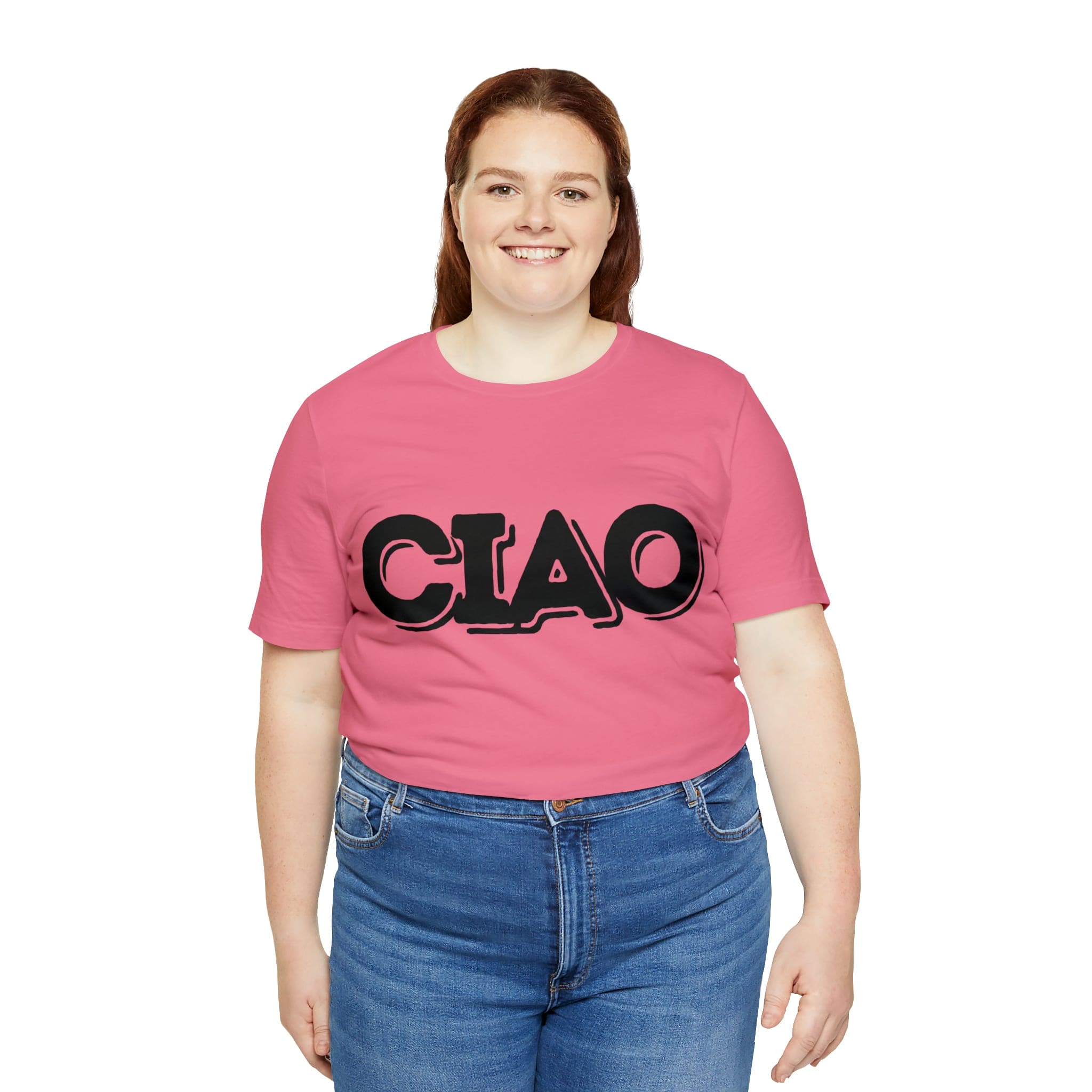 Printify T-Shirt Ciao! Italian Unisex Jersey Short Sleeve Tee