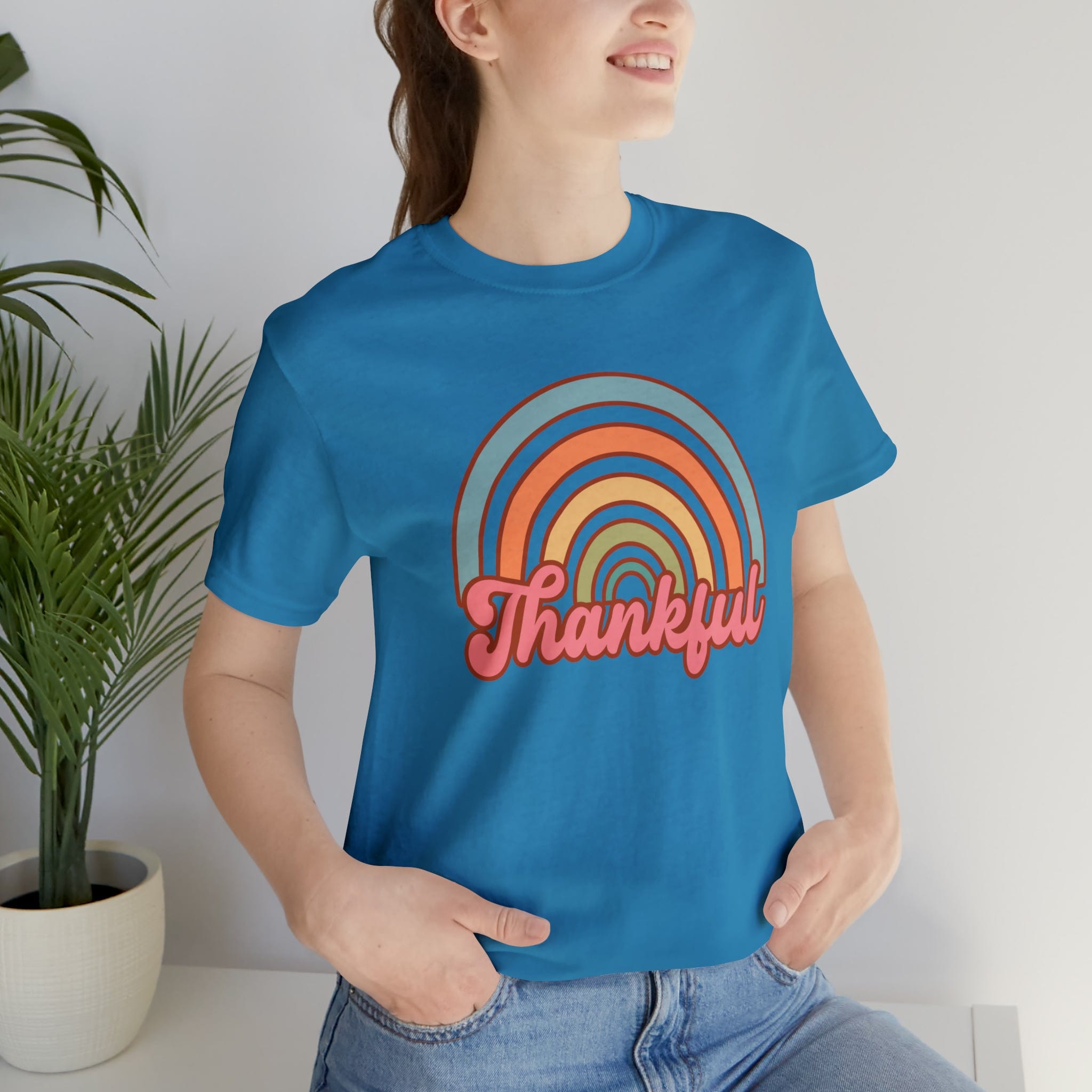 Printify T-Shirt Aqua / M Copy of Howdy Pumpkin - Unisex Jersey Short Sleeve Tee