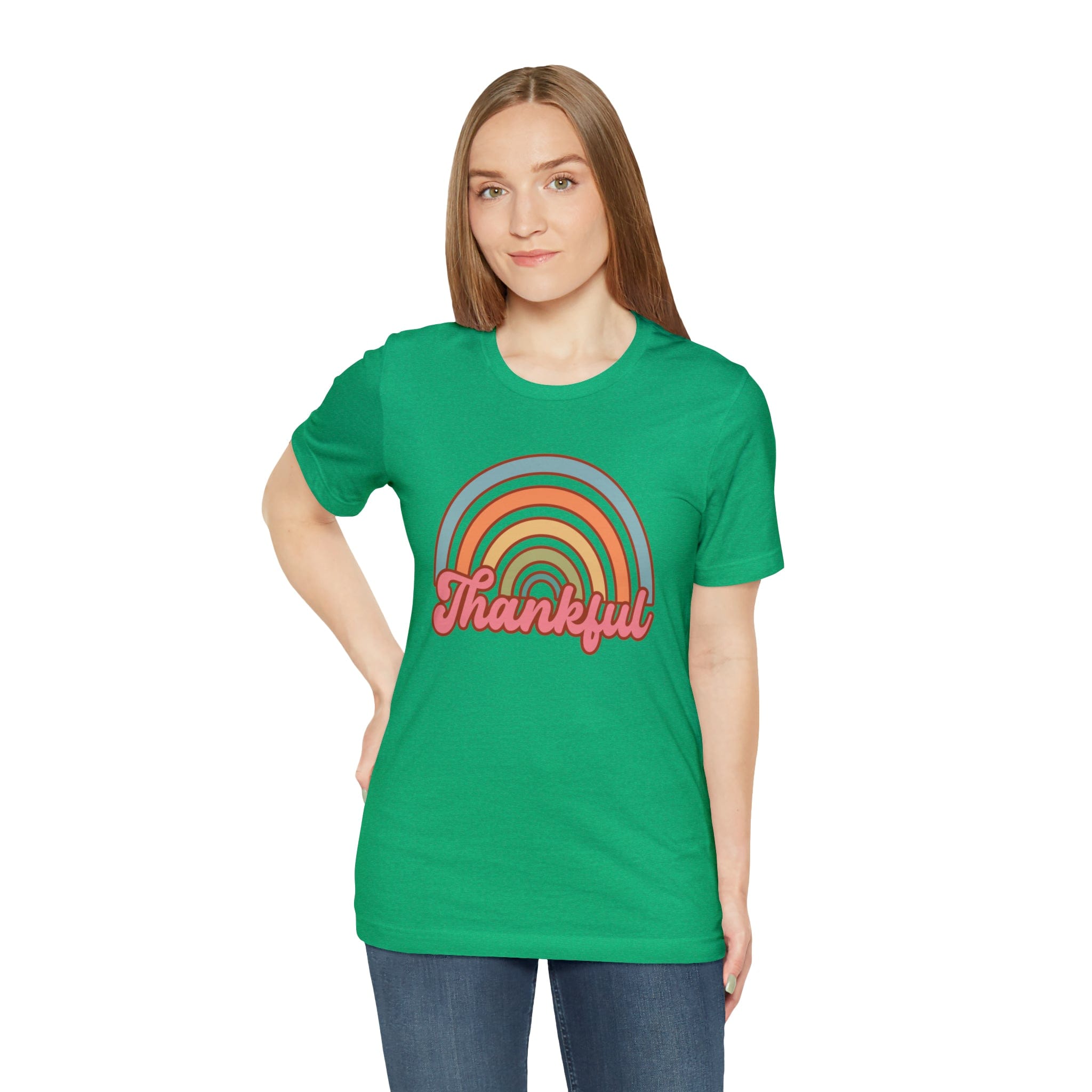 Printify T-Shirt Copy of Howdy Pumpkin - Unisex Jersey Short Sleeve Tee