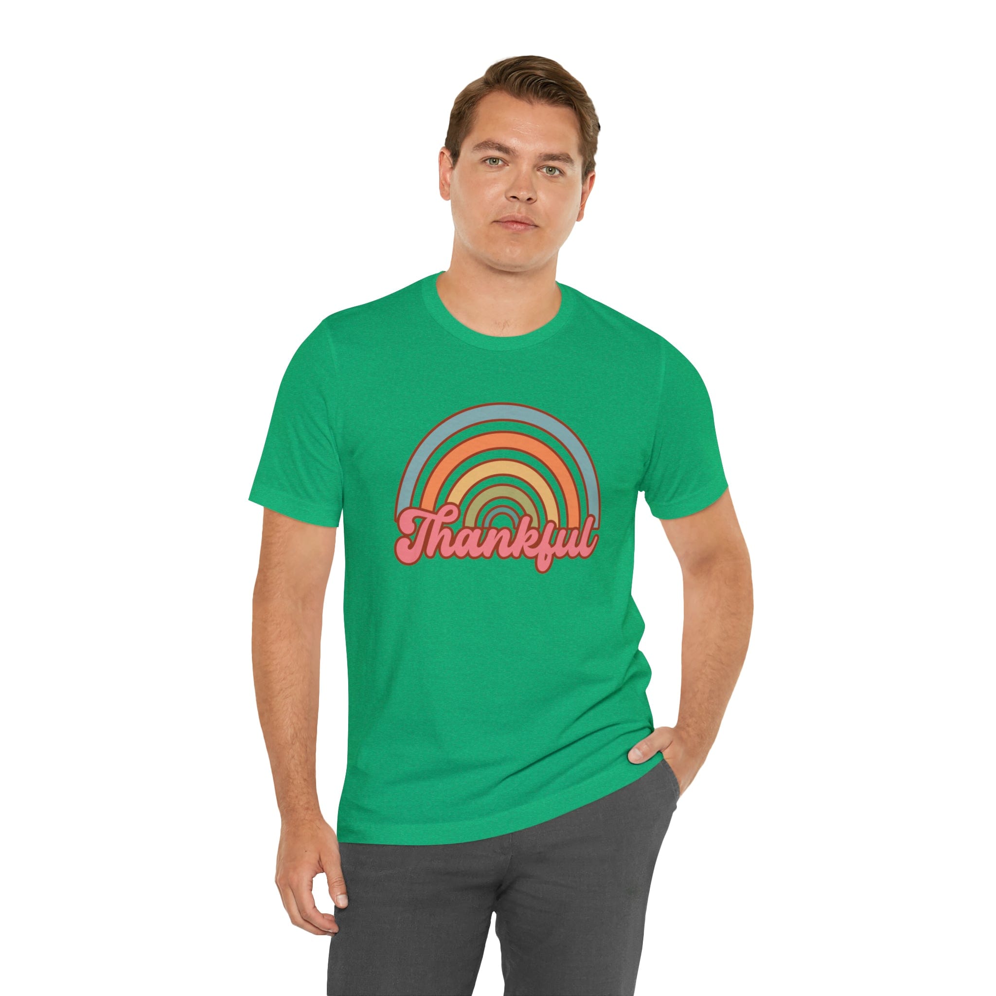 Printify T-Shirt Copy of Howdy Pumpkin - Unisex Jersey Short Sleeve Tee