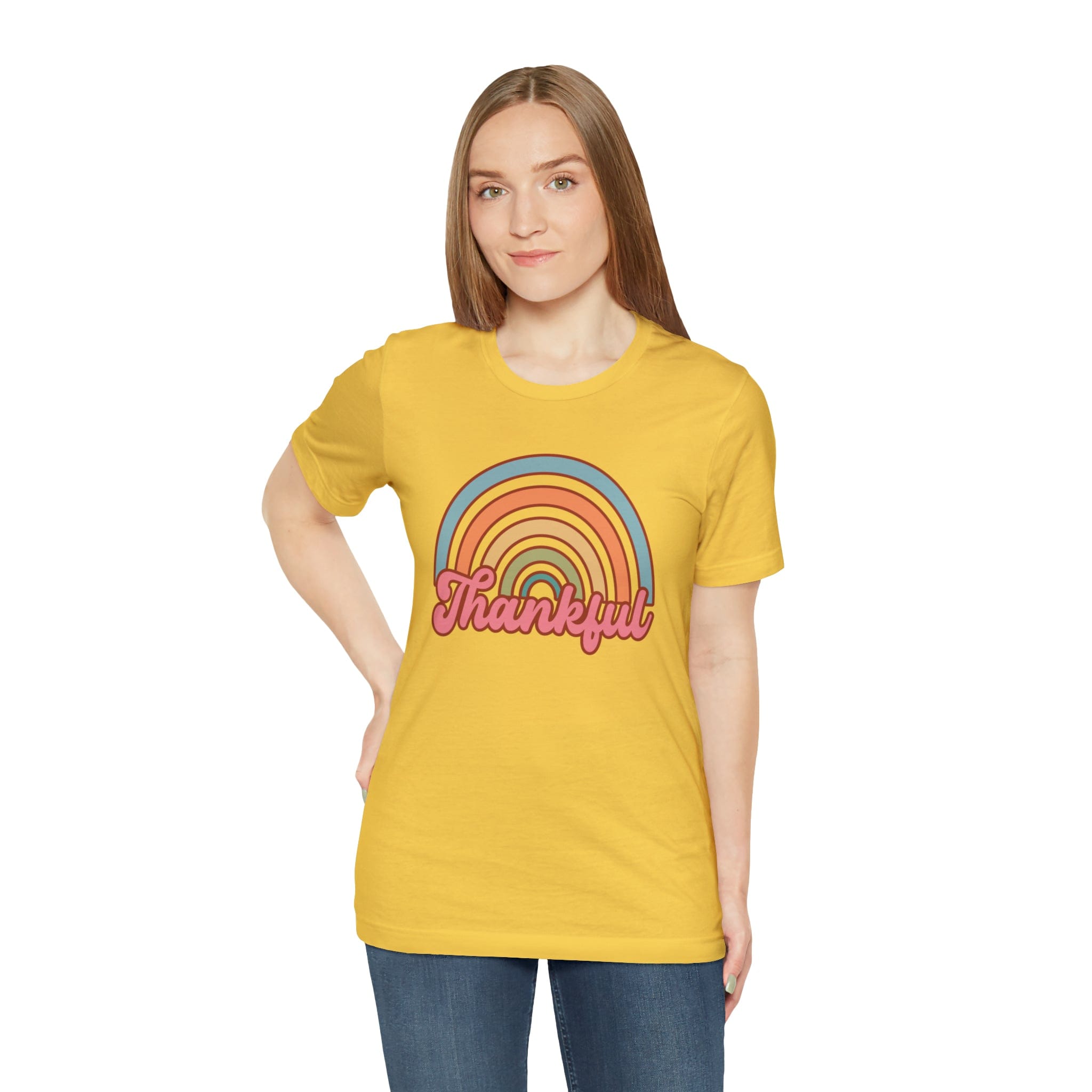 Printify T-Shirt Copy of Howdy Pumpkin - Unisex Jersey Short Sleeve Tee