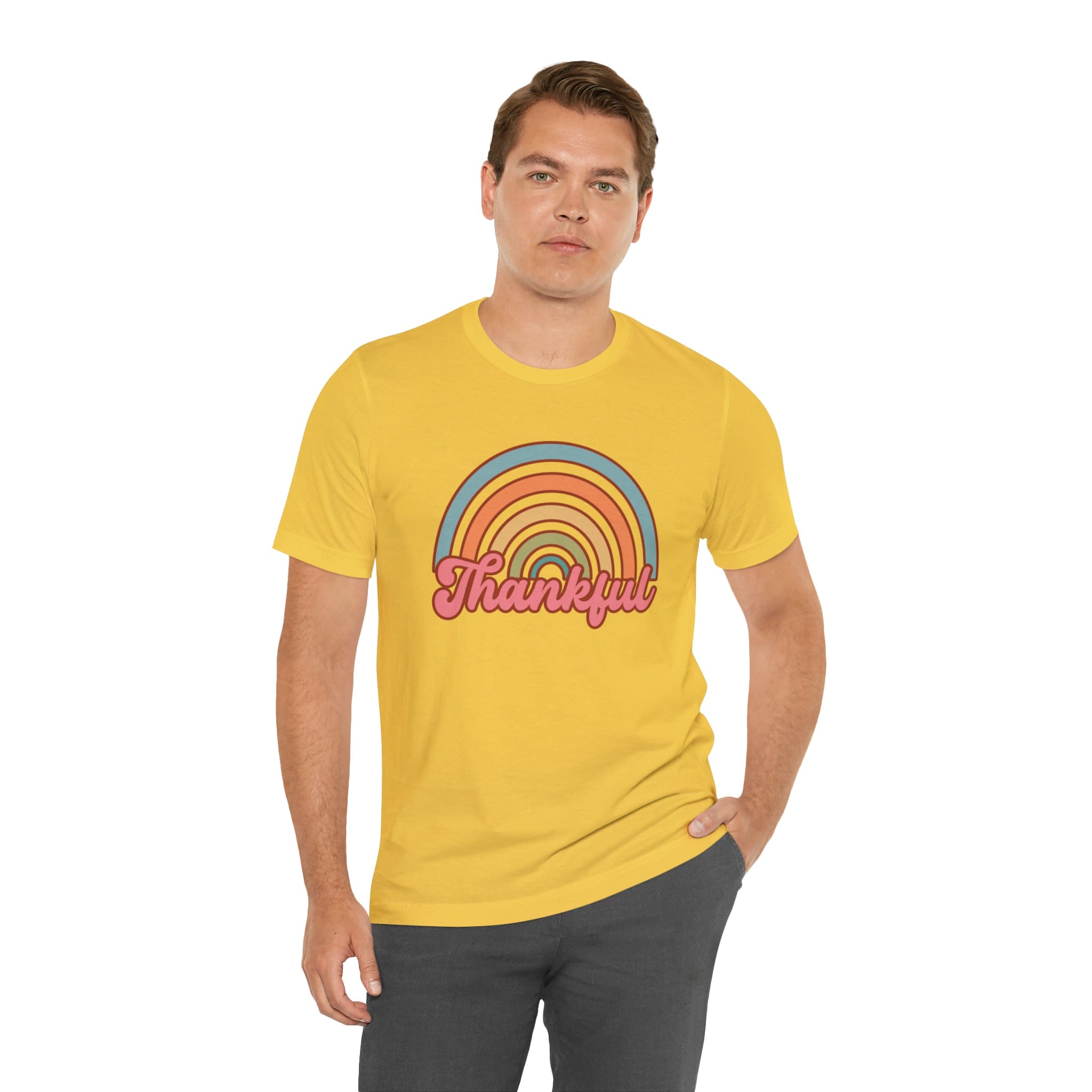 Printify T-Shirt Copy of Howdy Pumpkin - Unisex Jersey Short Sleeve Tee