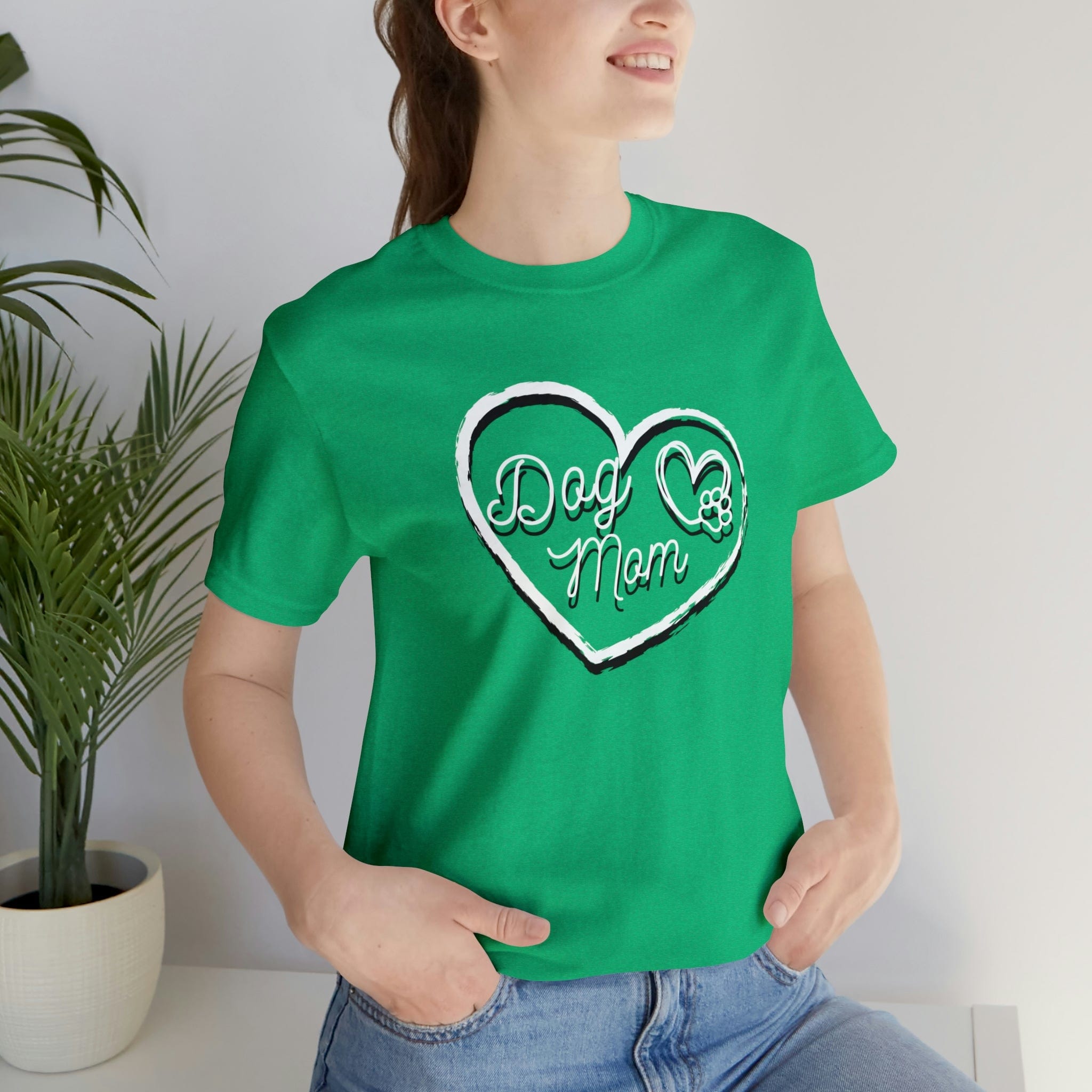 Dog Mom - Unisex Jersey Short Sleeve Tee - Spruced Roost