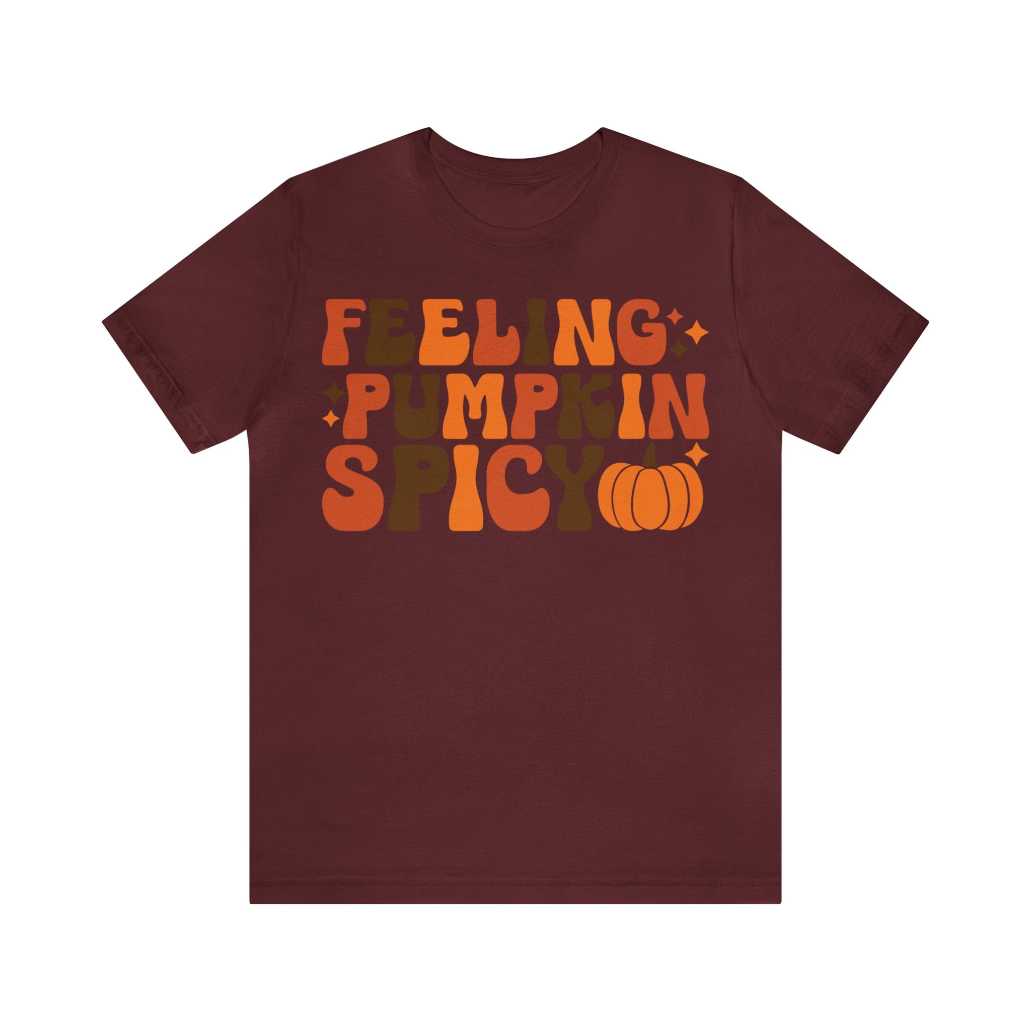 Printify T-Shirt Feeling Pumpkin Spicy  - Unisex Jersey Short Sleeve Tee