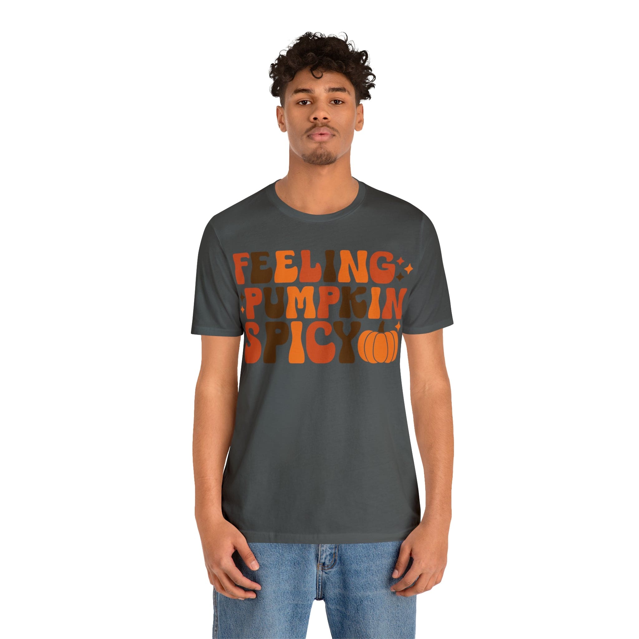 Printify T-Shirt Feeling Pumpkin Spicy  - Unisex Jersey Short Sleeve Tee