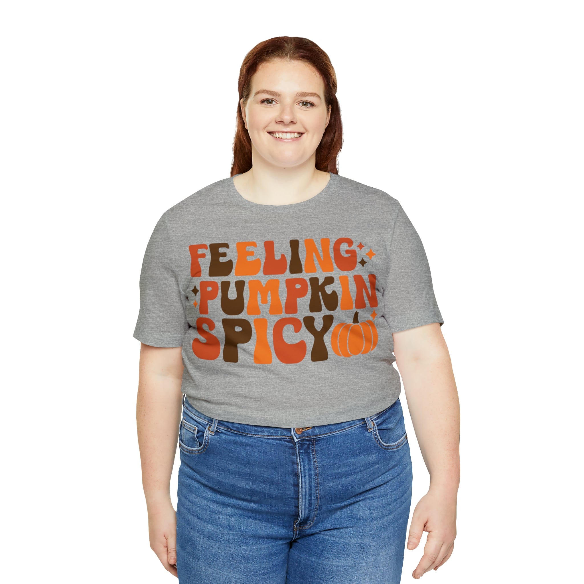 Printify T-Shirt Feeling Pumpkin Spicy  - Unisex Jersey Short Sleeve Tee