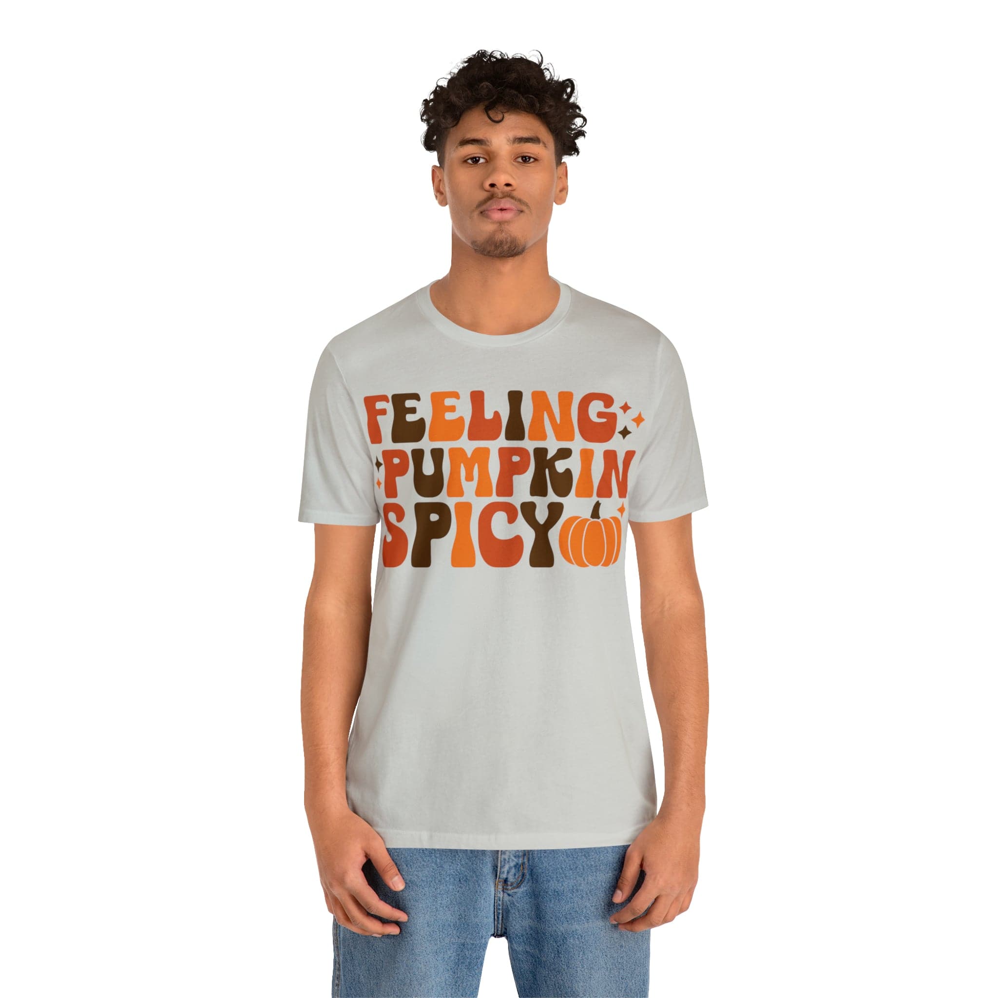 Printify T-Shirt Feeling Pumpkin Spicy  - Unisex Jersey Short Sleeve Tee