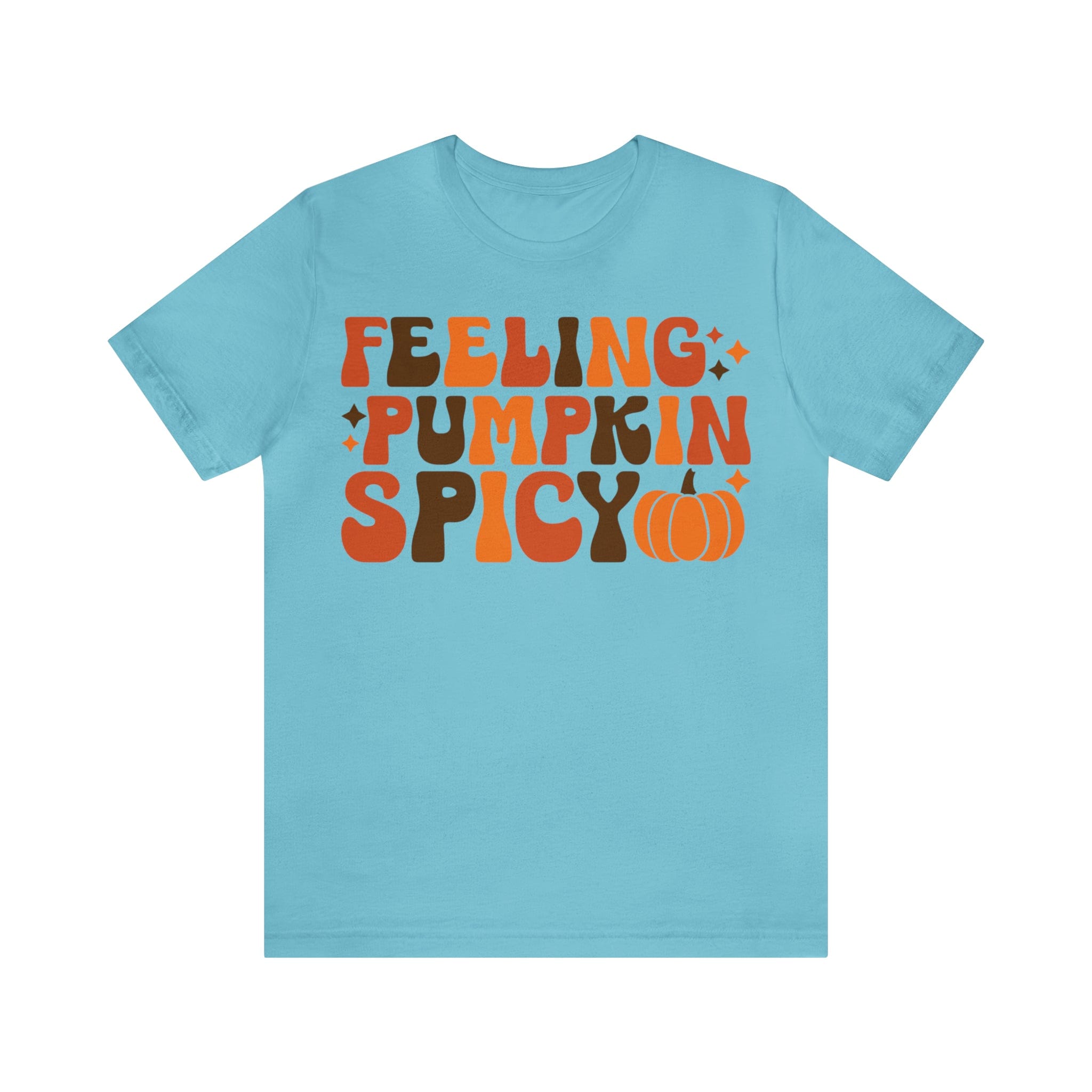 Printify T-Shirt Feeling Pumpkin Spicy  - Unisex Jersey Short Sleeve Tee