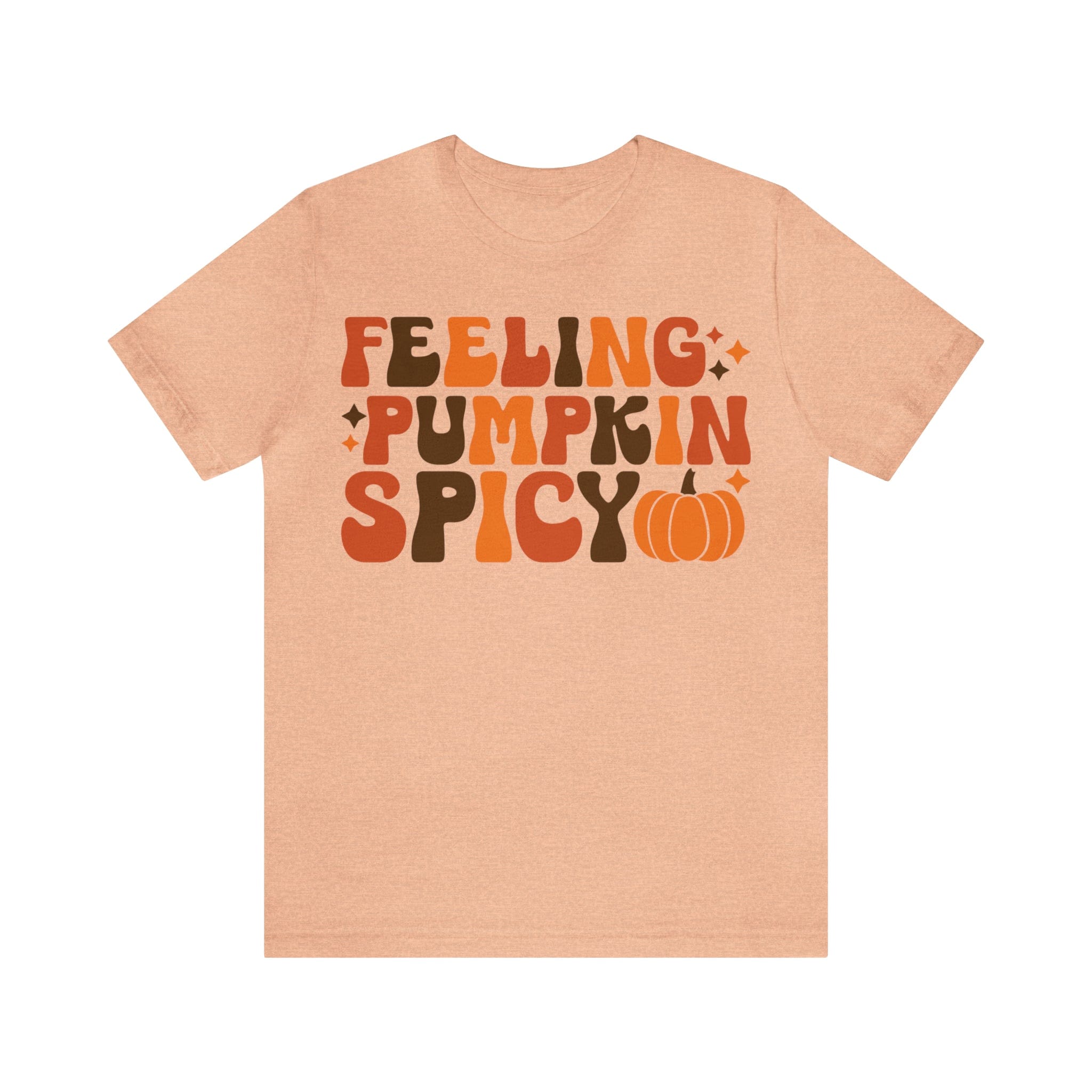 Printify T-Shirt Feeling Pumpkin Spicy  - Unisex Jersey Short Sleeve Tee