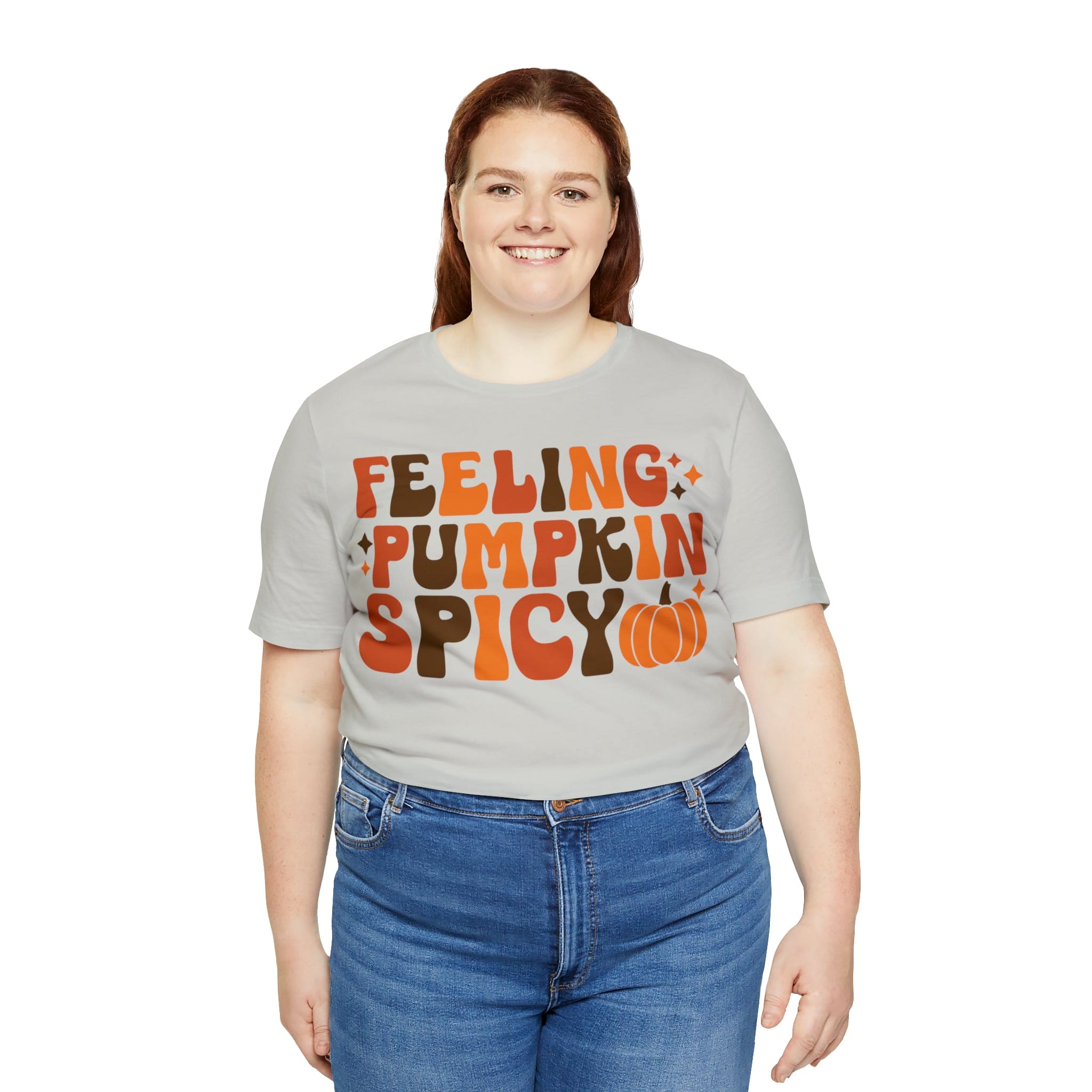 Printify T-Shirt Feeling Pumpkin Spicy  - Unisex Jersey Short Sleeve Tee