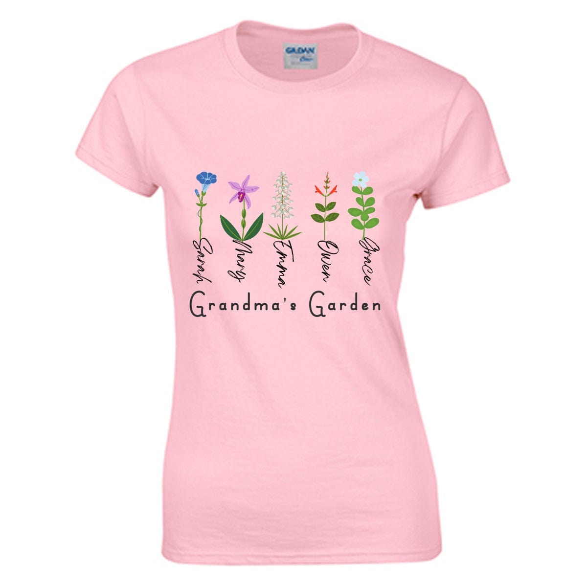 Yoycol T-Shirt Grandma's Garden - O-neck T-shirt | Gildan 180GSM Cotton (DTG)