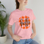 Printify T-Shirt Pink / S Hello - Unisex Jersey Short Sleeve Tee