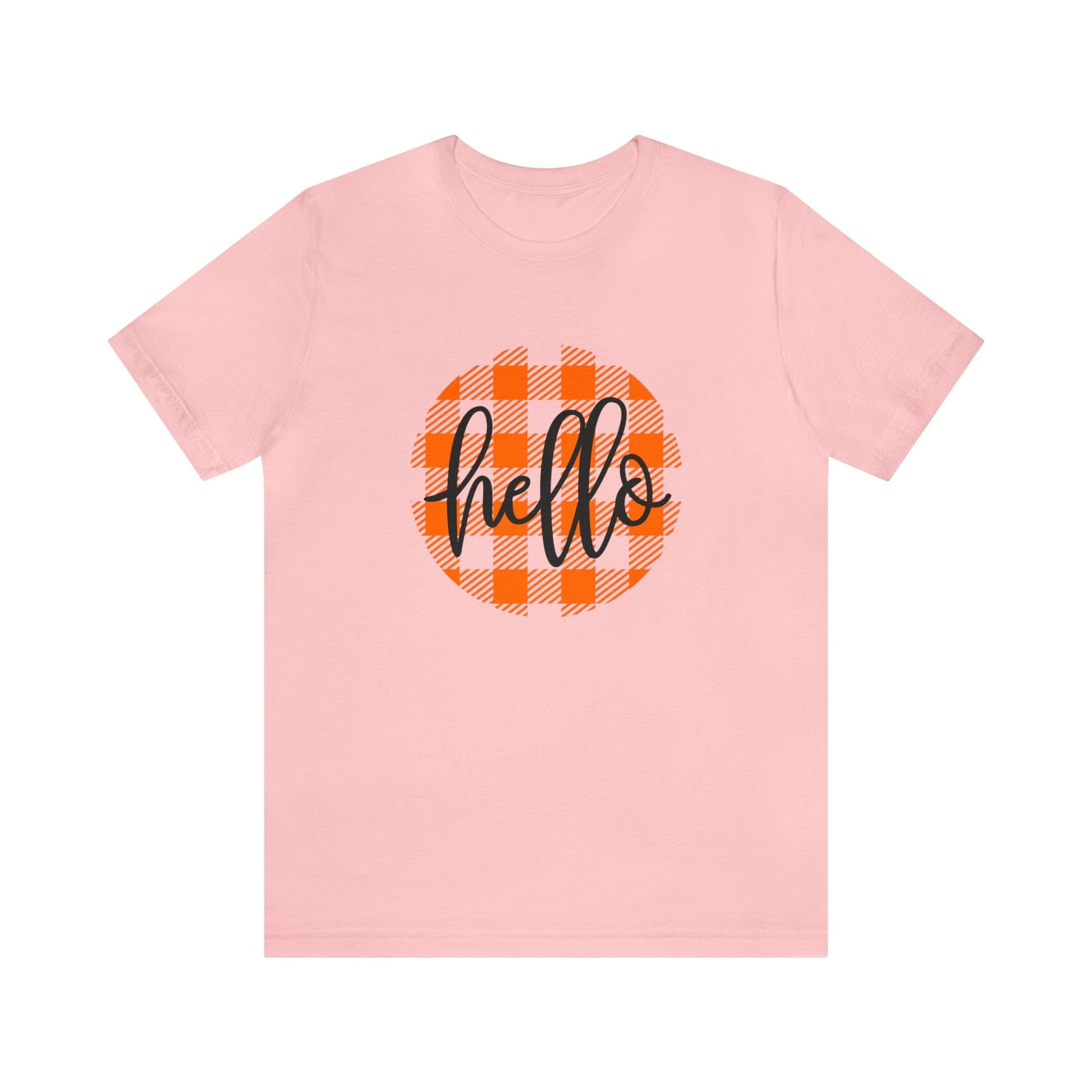 Printify T-Shirt Hello - Unisex Jersey Short Sleeve Tee