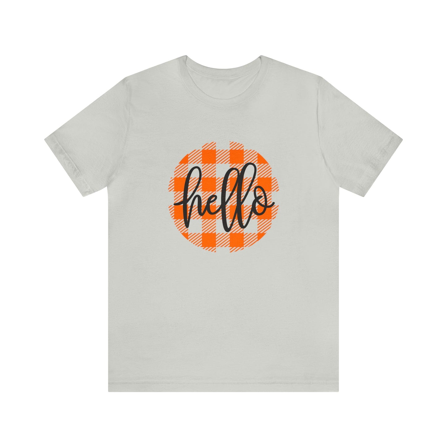 Printify T-Shirt Hello - Unisex Jersey Short Sleeve Tee