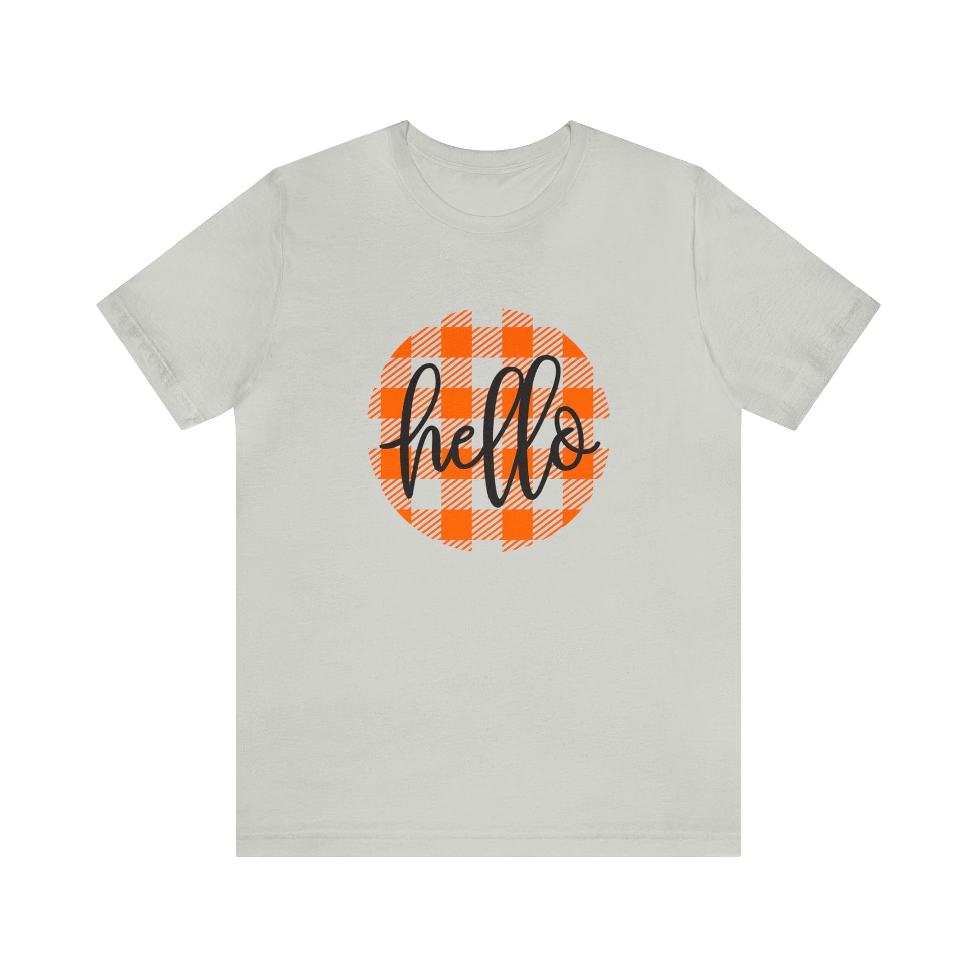 Printify T-Shirt Hello - Unisex Jersey Short Sleeve Tee