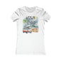 Printify T-Shirt S / White Life Is Short - Women's Favorite Tee