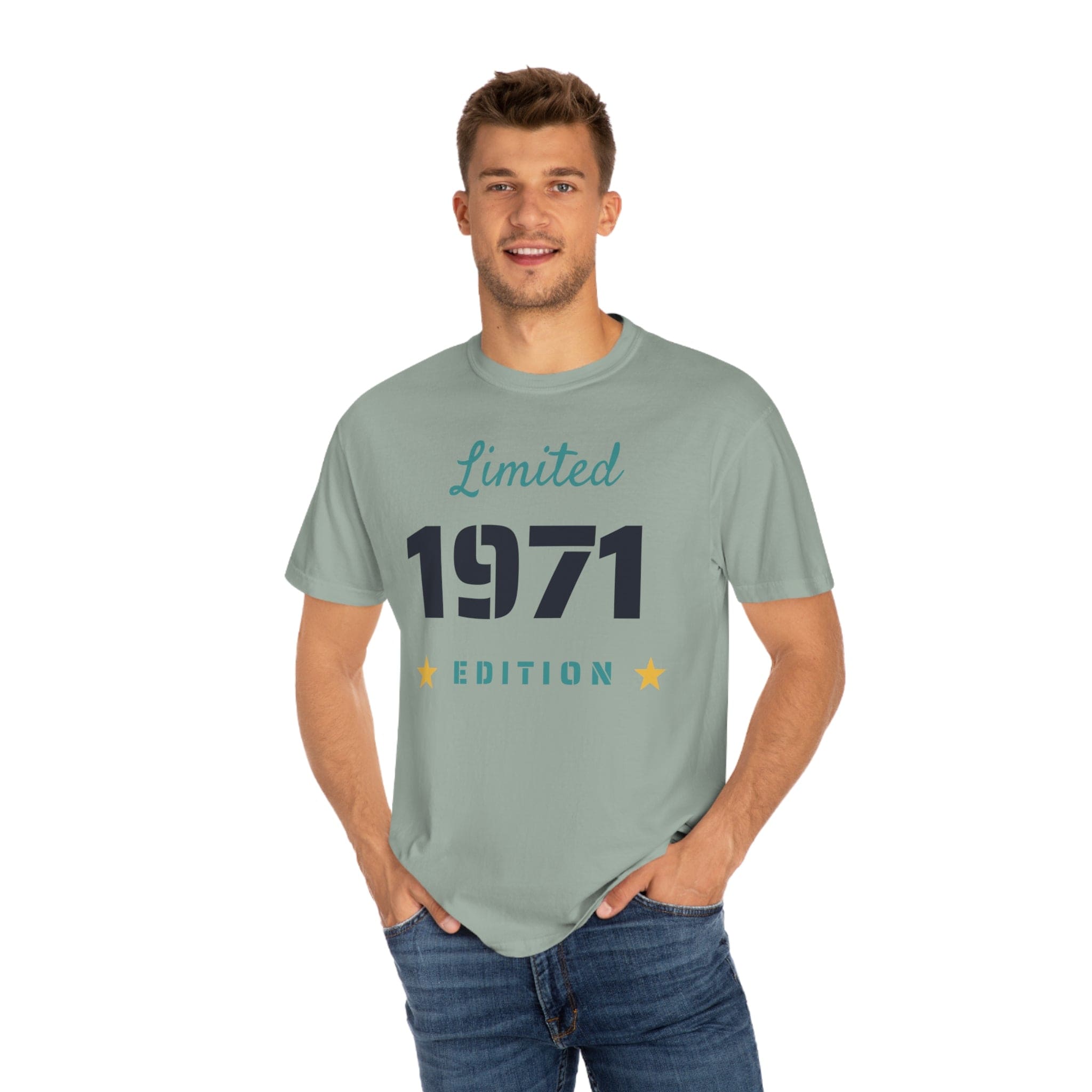 Printify T-Shirt Bay / S Limited Edition Shirt - Customized Year - Unisex Garment-Dyed T-shirt