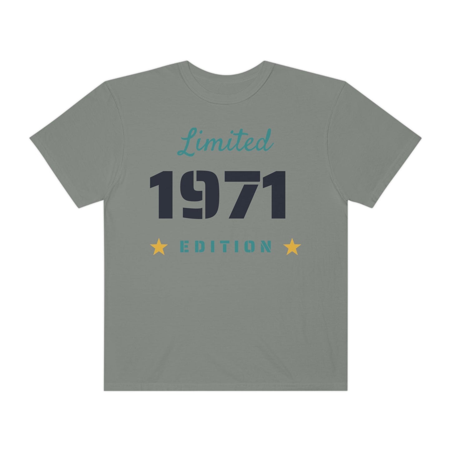 Printify T-Shirt Limited Edition Shirt - Customized Year - Unisex Garment-Dyed T-shirt
