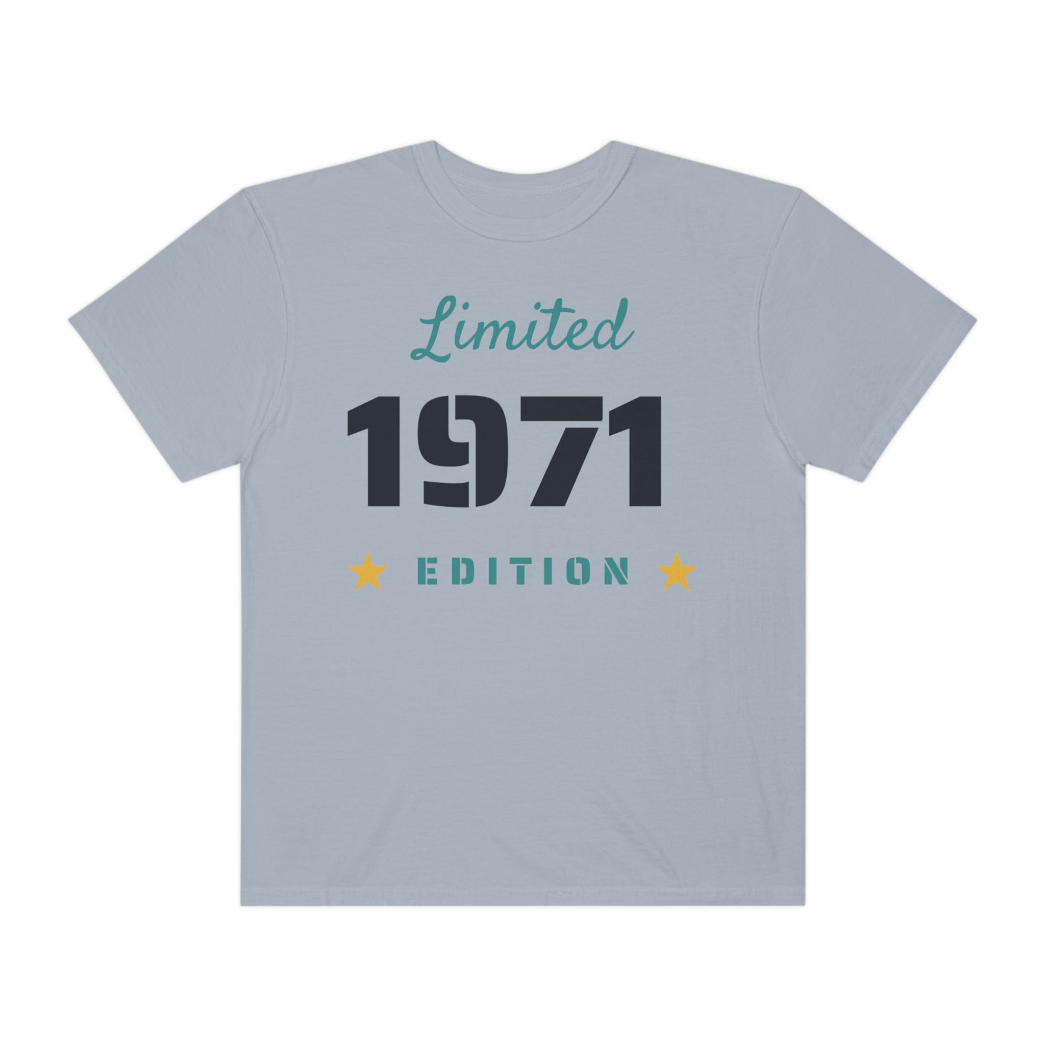 Printify T-Shirt Limited Edition Shirt - Customized Year - Unisex Garment-Dyed T-shirt