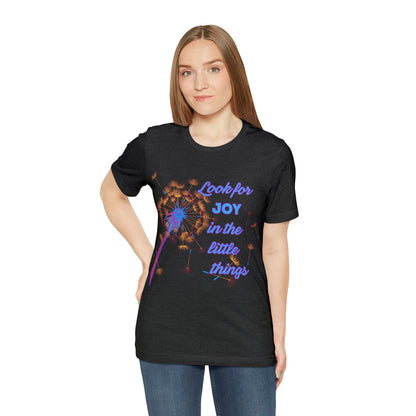 Printify T-Shirt Look for Joy - Unisex Jersey Short Sleeve Tee