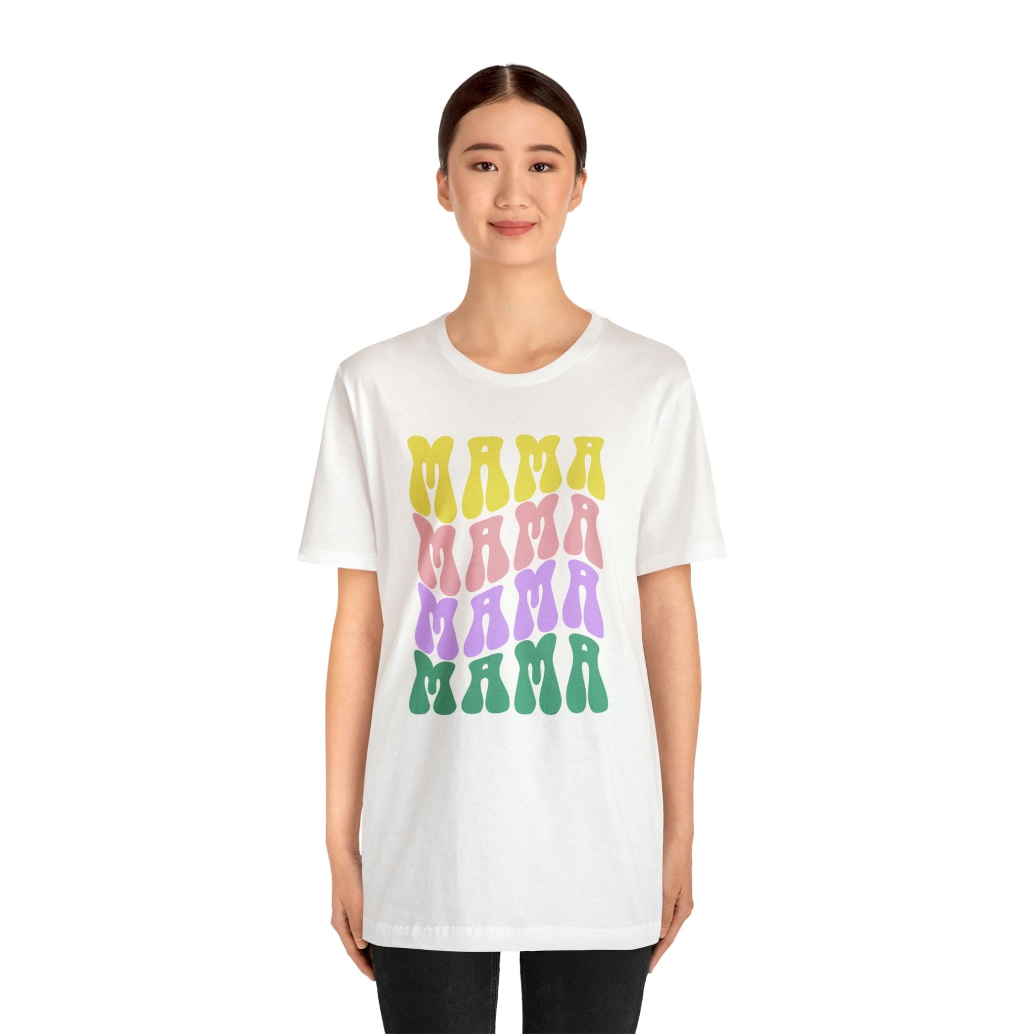 Printify T-Shirt Mama Bright - Unisex Jersey Short Sleeve Tee