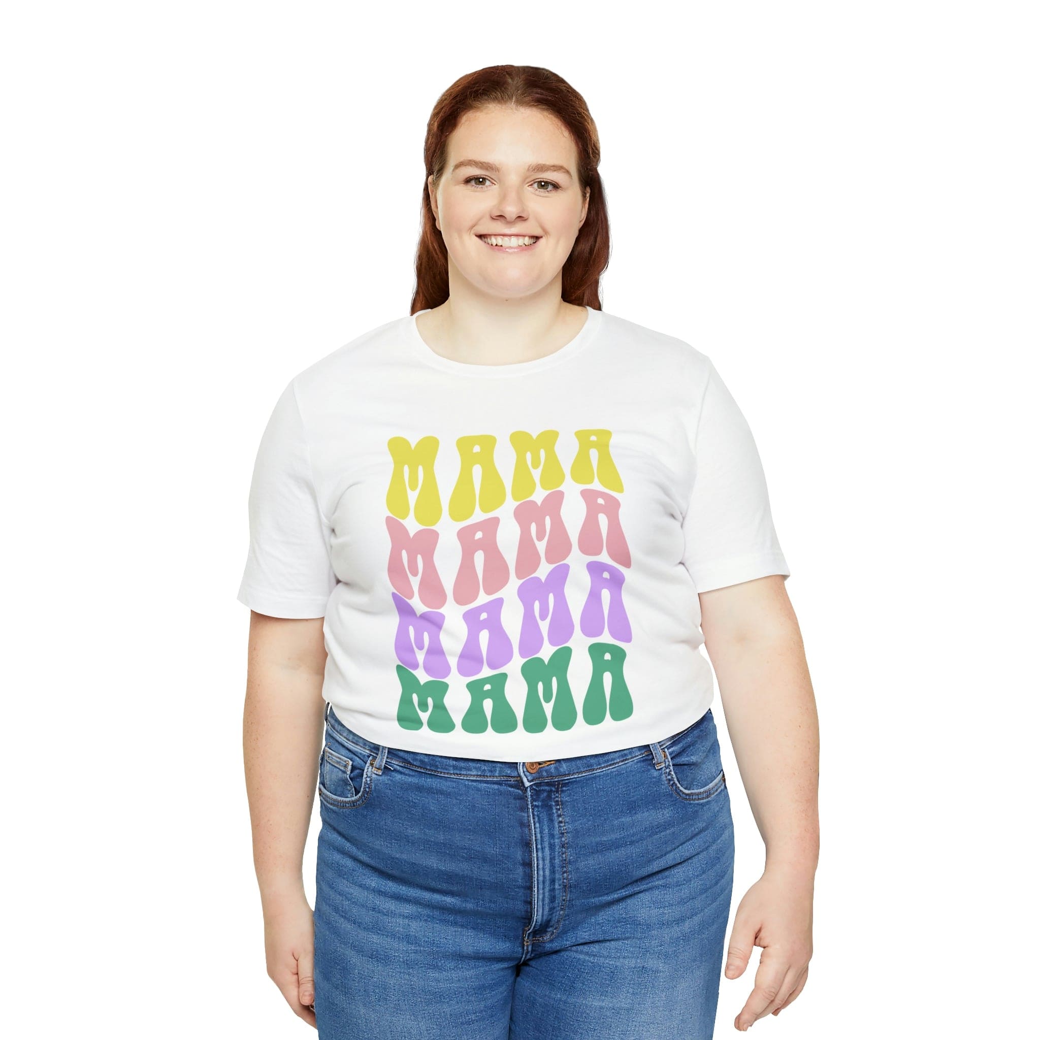 Printify T-Shirt Mama Bright - Unisex Jersey Short Sleeve Tee