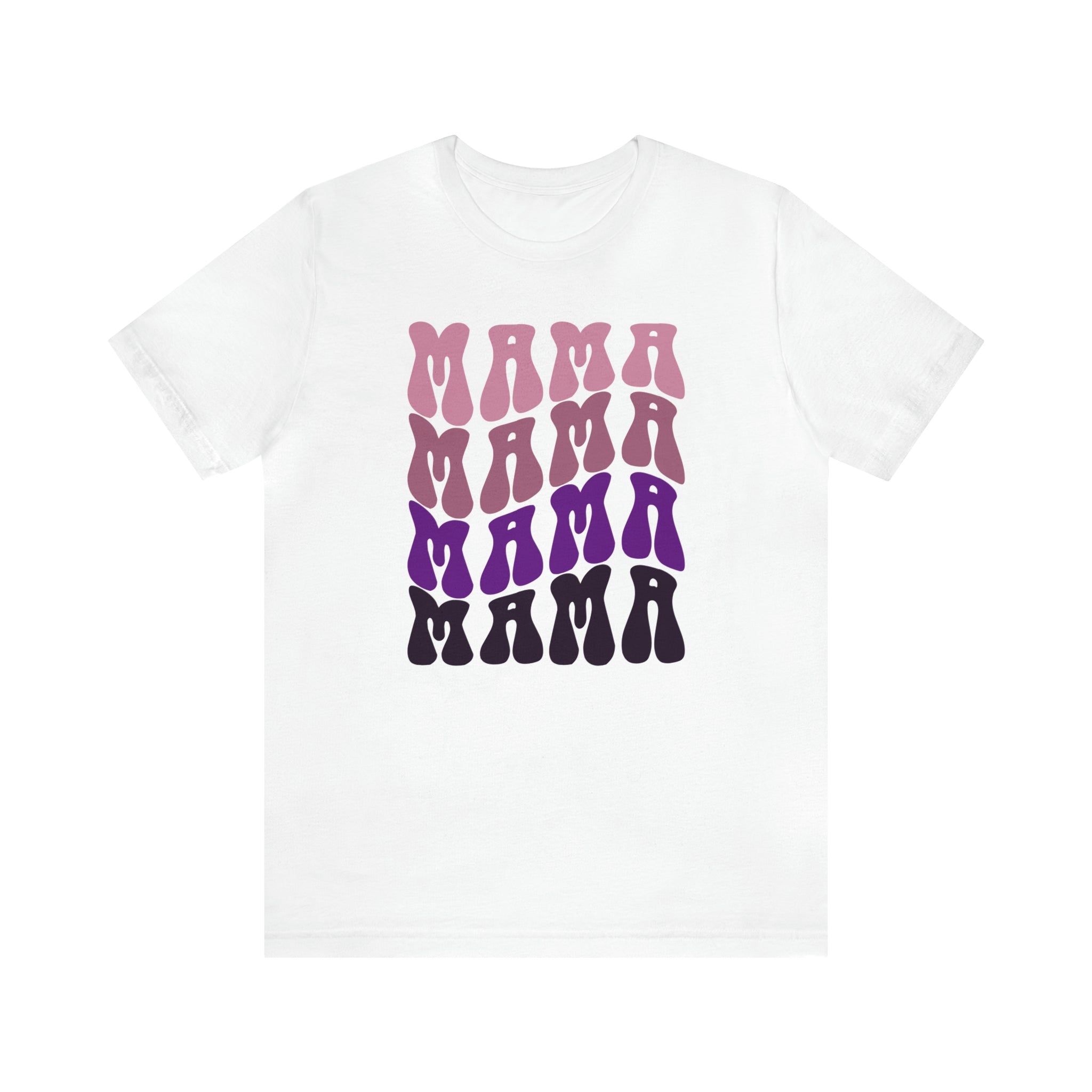 Printify T-Shirt Mama Purple - Unisex Jersey Short Sleeve Tee