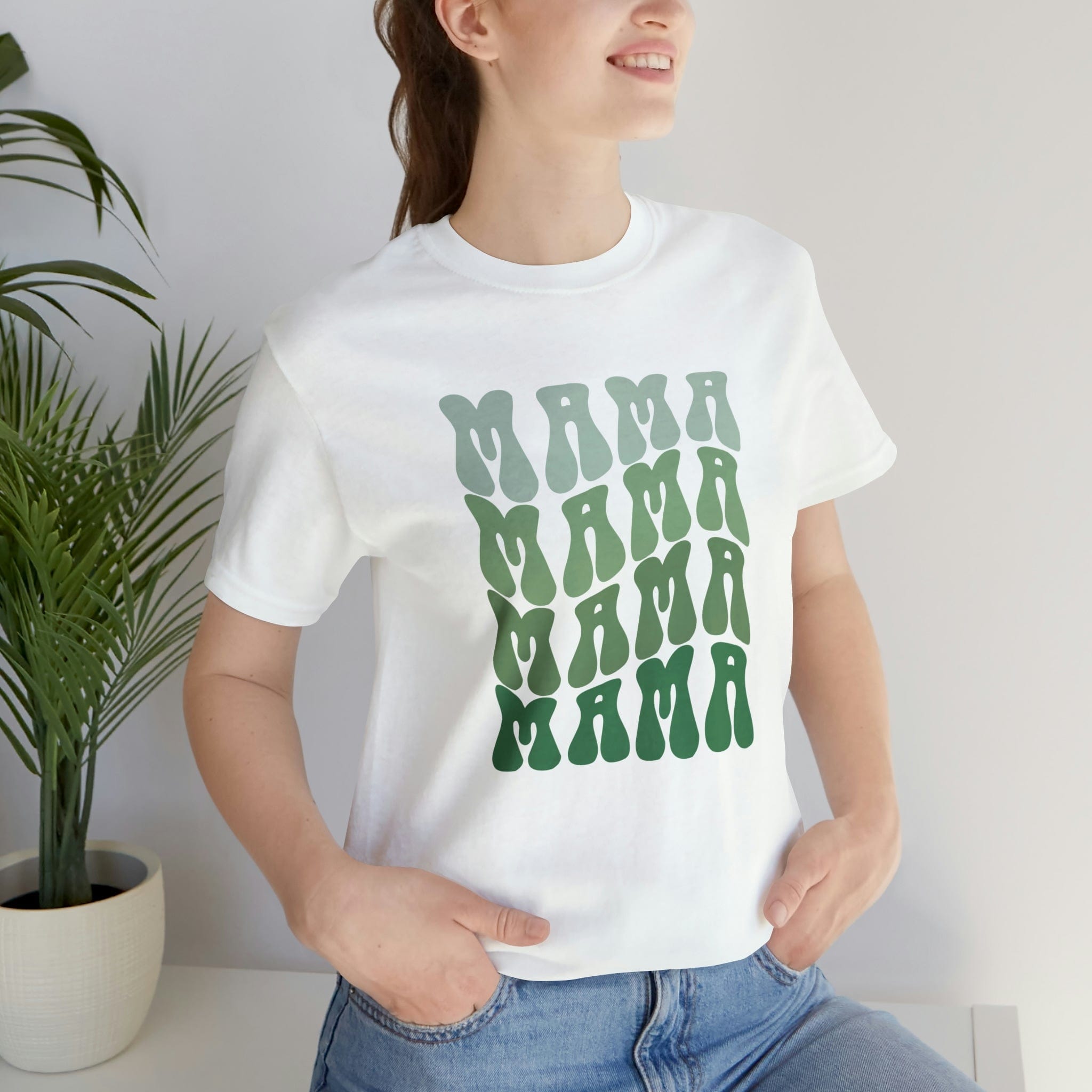 Printify T-Shirt Mama - Unisex Jersey Short Sleeve Tee
