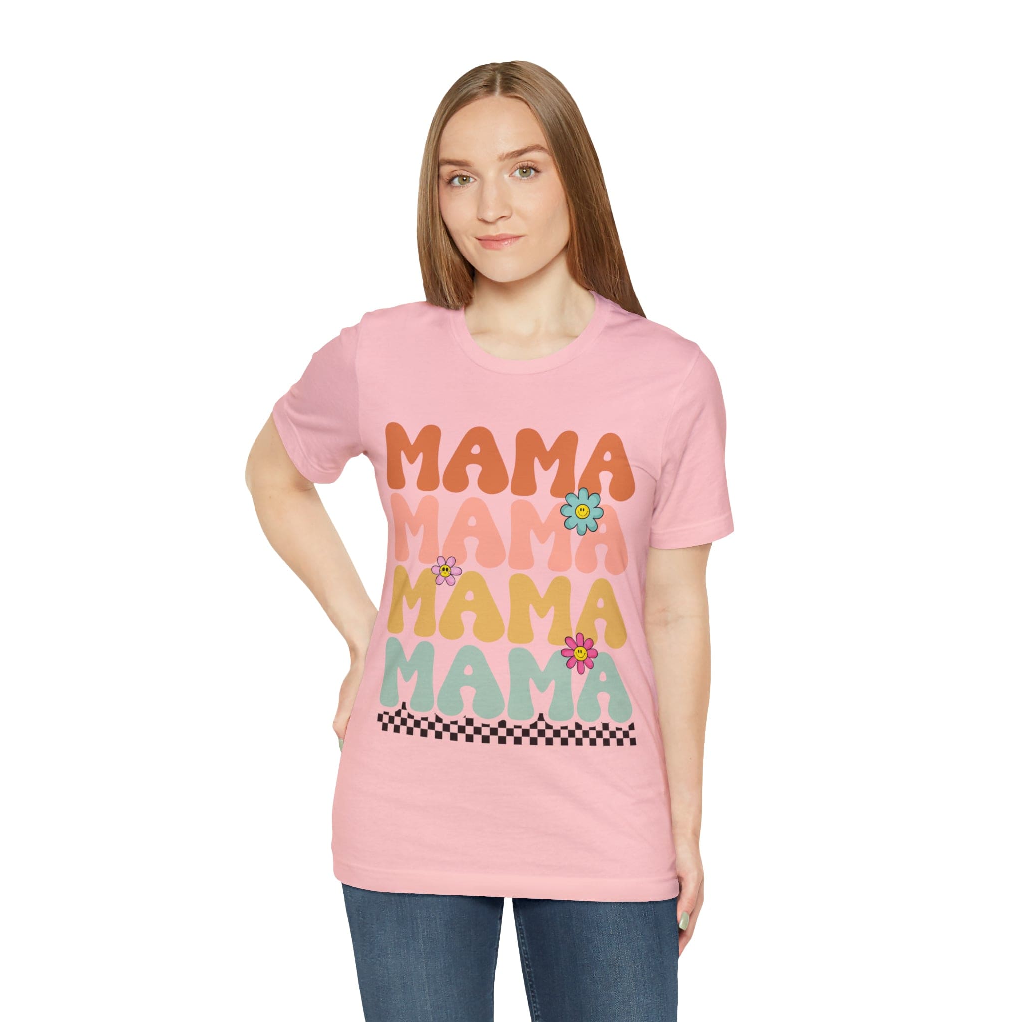 Printify T-Shirt Mama Unisex Short Sleeve Tee - 9 Colors - 6 Sizes