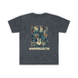 Printify T-Shirt Heather Navy / S Music City - Unisex Softstyle T-Shirt