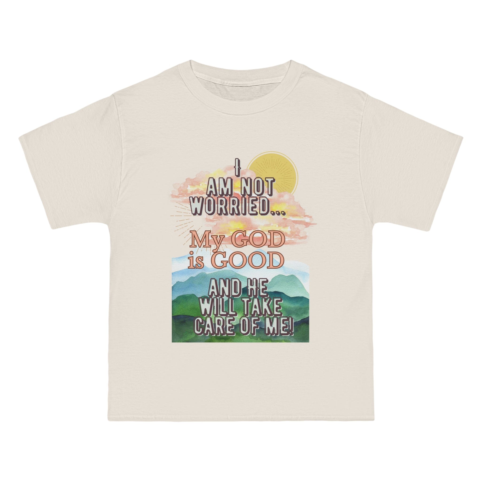 Printify T-Shirt Natural / S My God is Good - Short-Sleeve T-Shirt