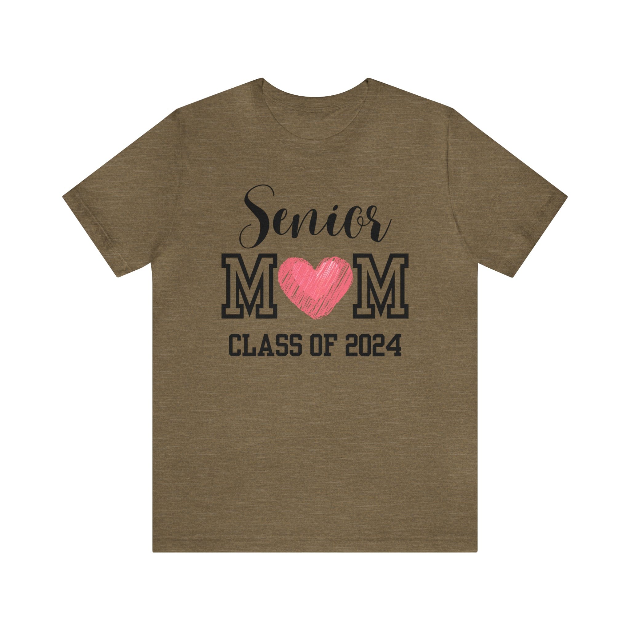 Printify T-Shirt Senior Mom Class of 2024 - Jersey Short Sleeve Tee