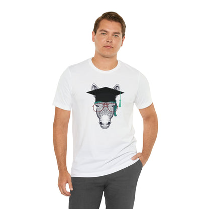 Printify T-Shirt Smart Ass (Donkey) - Unisex Jersey Short Sleeve Tee