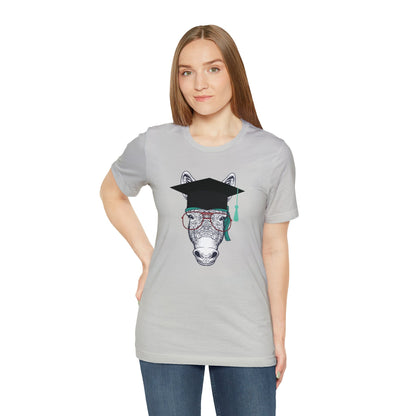 Printify T-Shirt Smart Ass (Donkey) - Unisex Jersey Short Sleeve Tee