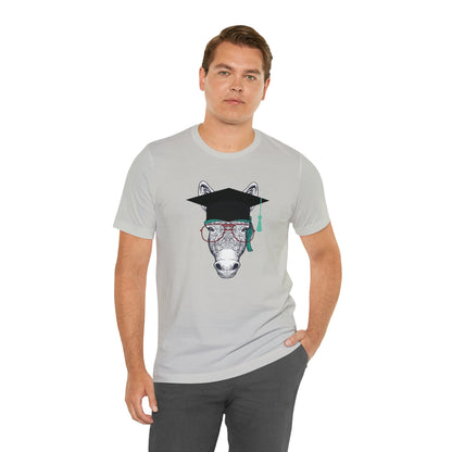 Printify T-Shirt Smart Ass (Donkey) - Unisex Jersey Short Sleeve Tee