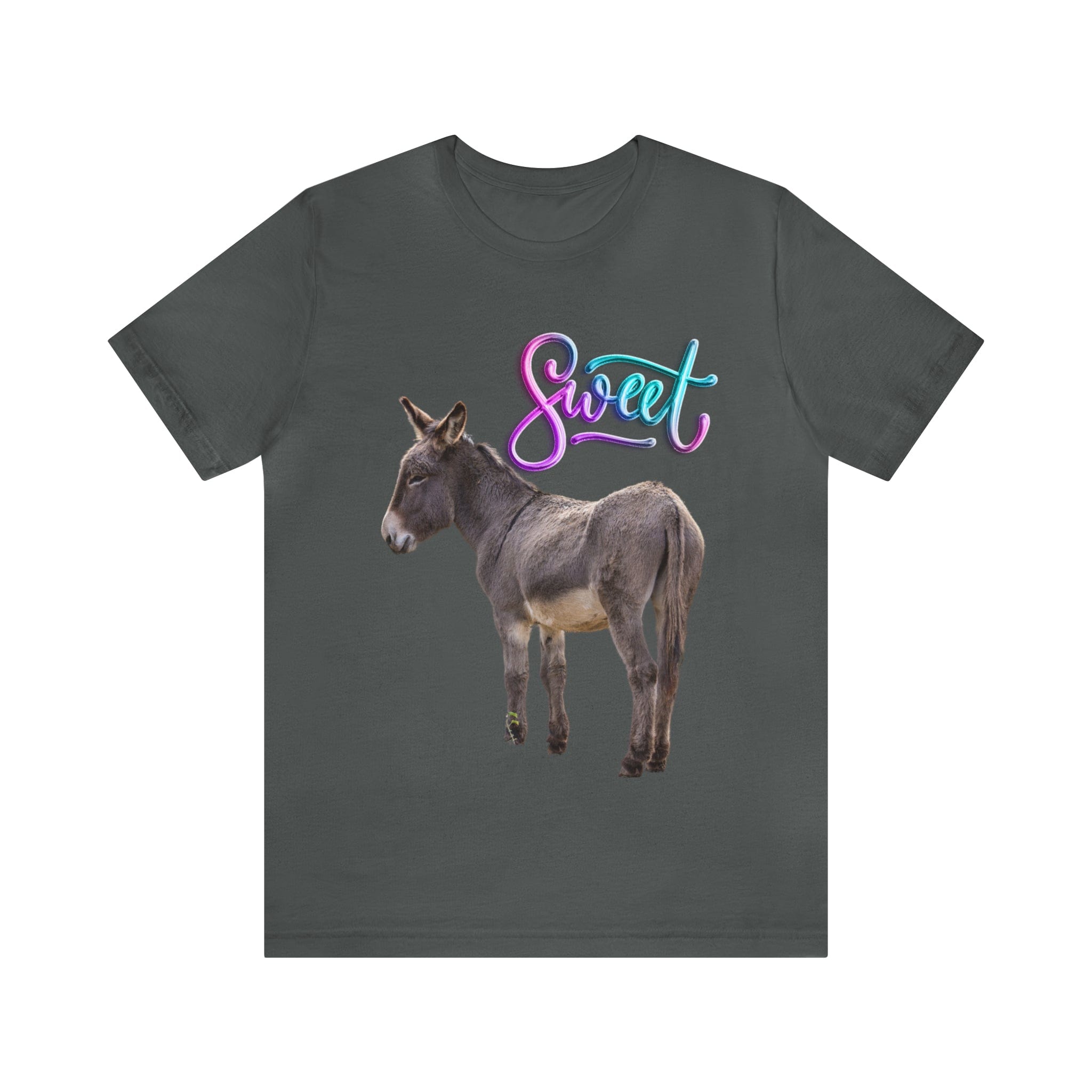 Printify T-Shirt Asphalt / S Sweet Ass (Donkey) - Unisex Jersey Short Sleeve Tee