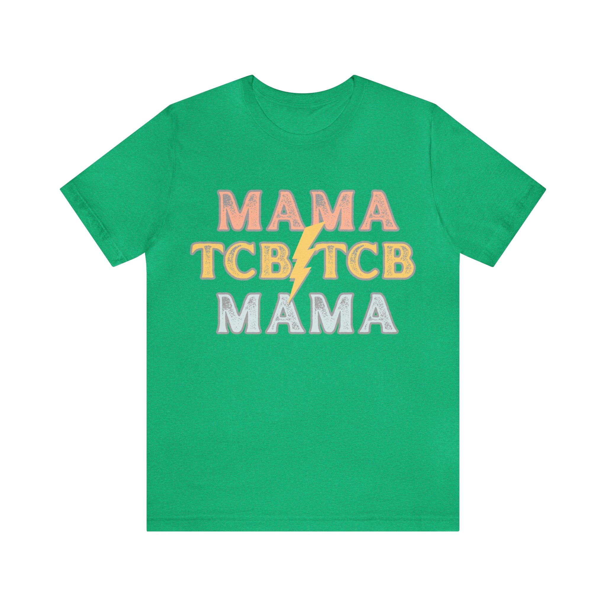 Printify T-Shirt Heather Kelly / S Taking Care Business Mama Gray - Unisex Jersey Short Sleeve Tee