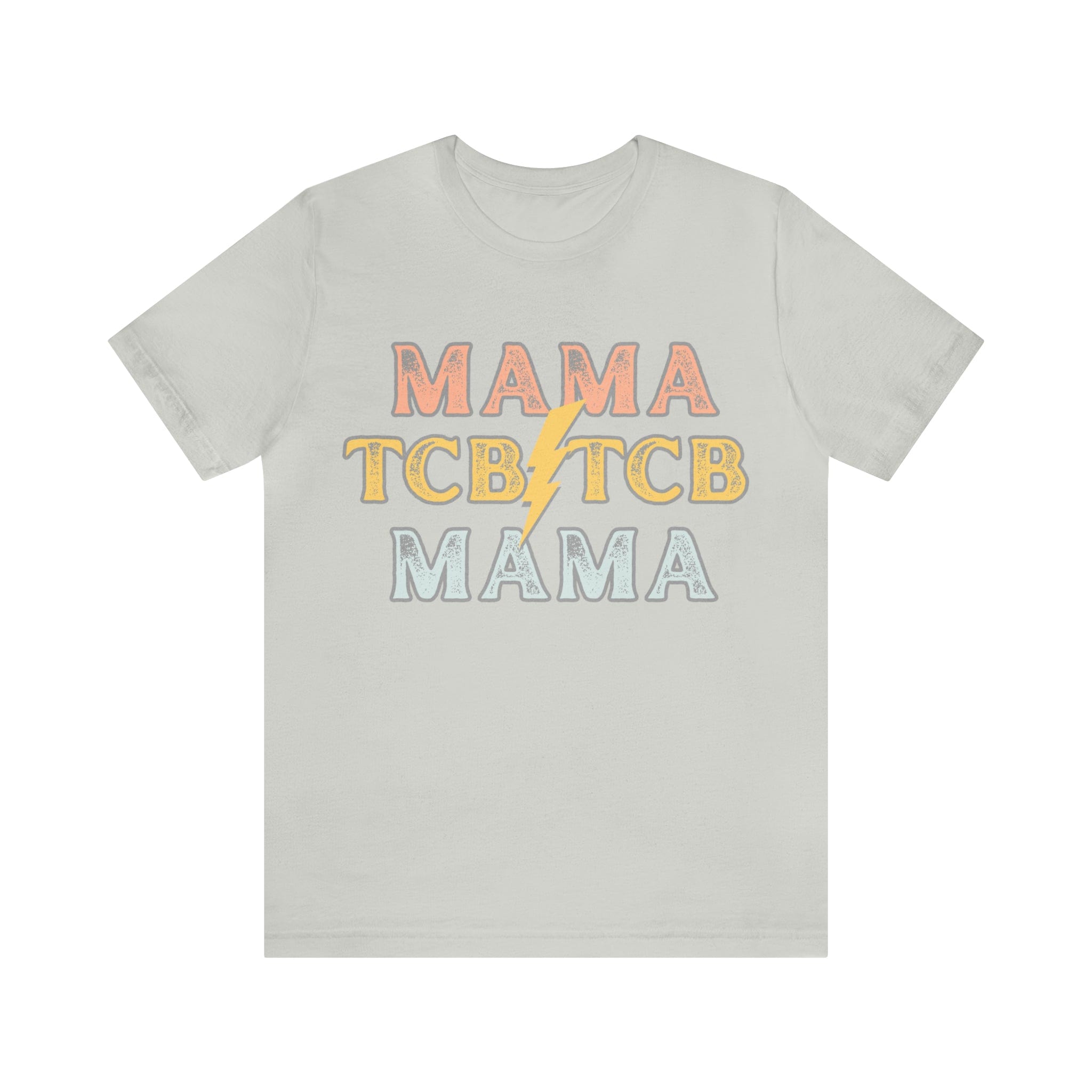 Printify T-Shirt Silver / S Taking Care Business Mama Gray - Unisex Jersey Short Sleeve Tee