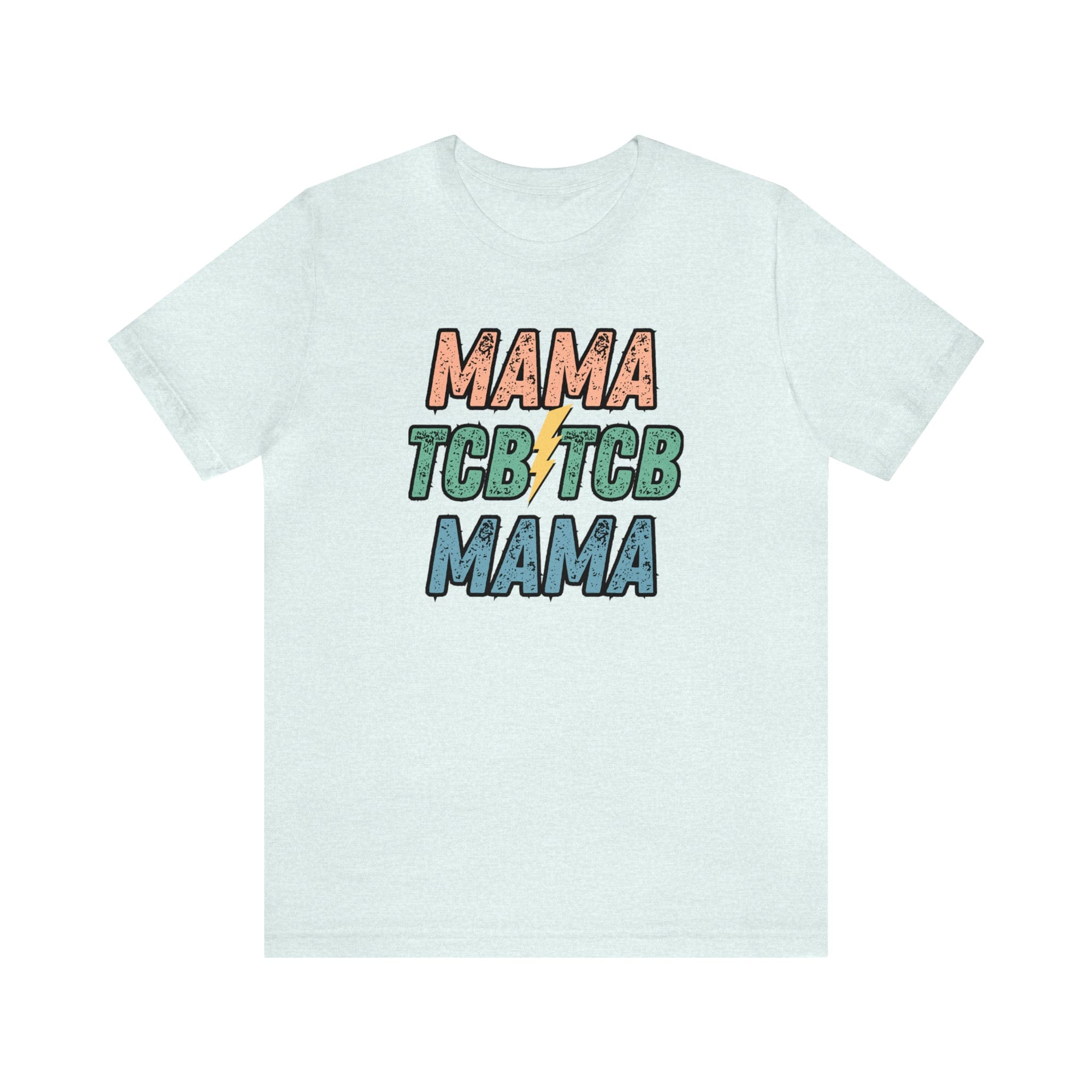 Printify T-Shirt TCB Mama Black - Jersey Short Sleeve Tee