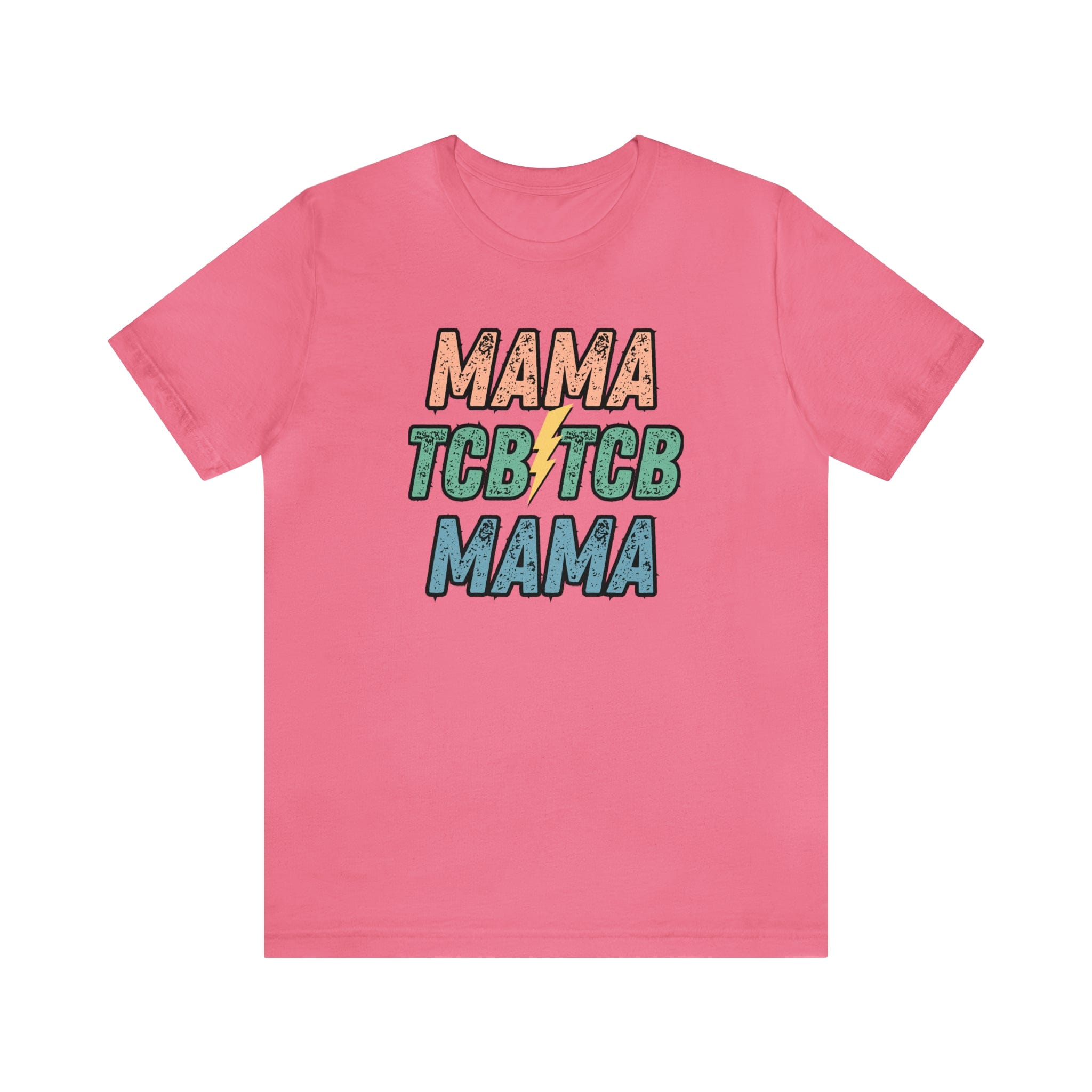 Printify T-Shirt TCB Mama Black - Jersey Short Sleeve Tee