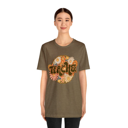 Printify T-Shirt Teacher T-Shirt - Unisex Jersey Short Sleeve Tee