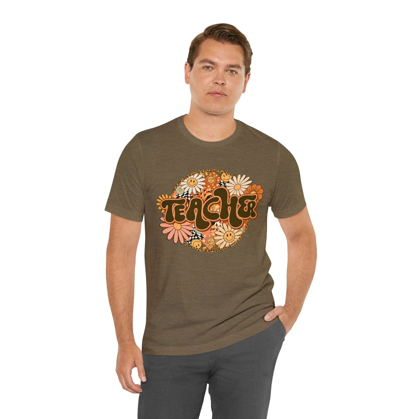 Printify T-Shirt Teacher T-Shirt - Unisex Jersey Short Sleeve Tee