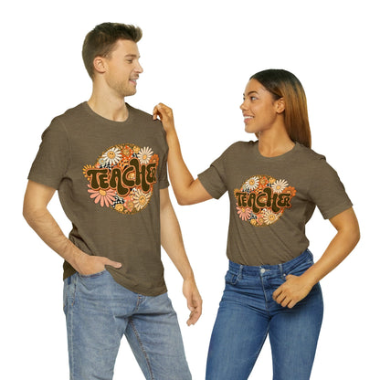 Printify T-Shirt Teacher T-Shirt - Unisex Jersey Short Sleeve Tee