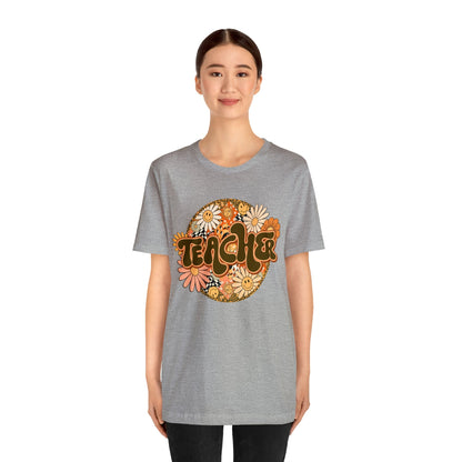 Printify T-Shirt Teacher T-Shirt - Unisex Jersey Short Sleeve Tee