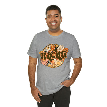 Printify T-Shirt Teacher T-Shirt - Unisex Jersey Short Sleeve Tee