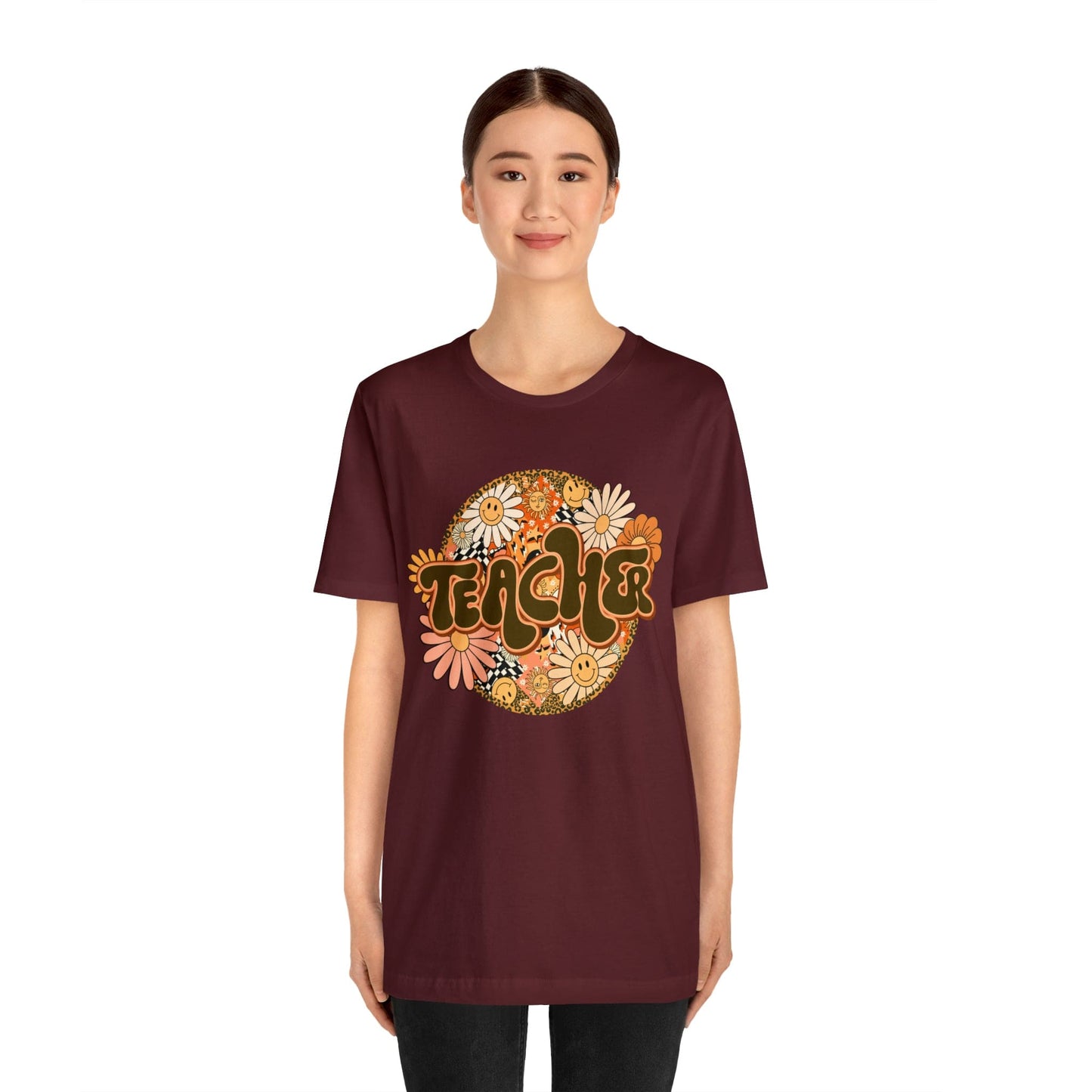 Printify T-Shirt Teacher T-Shirt - Unisex Jersey Short Sleeve Tee