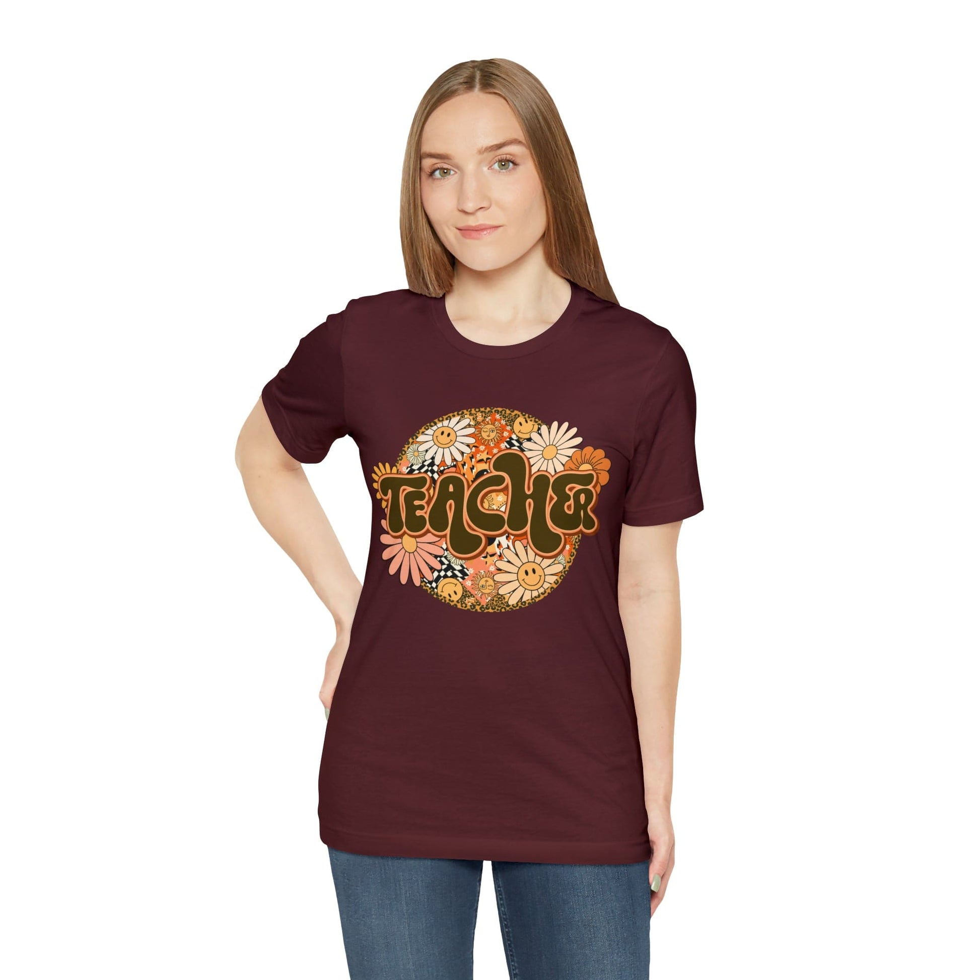 Printify T-Shirt Teacher T-Shirt - Unisex Jersey Short Sleeve Tee