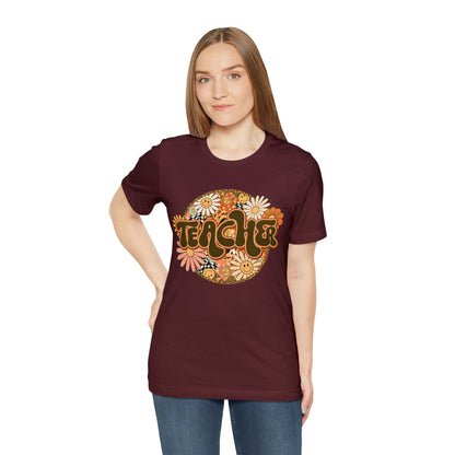 Printify T-Shirt Teacher T-Shirt - Unisex Jersey Short Sleeve Tee